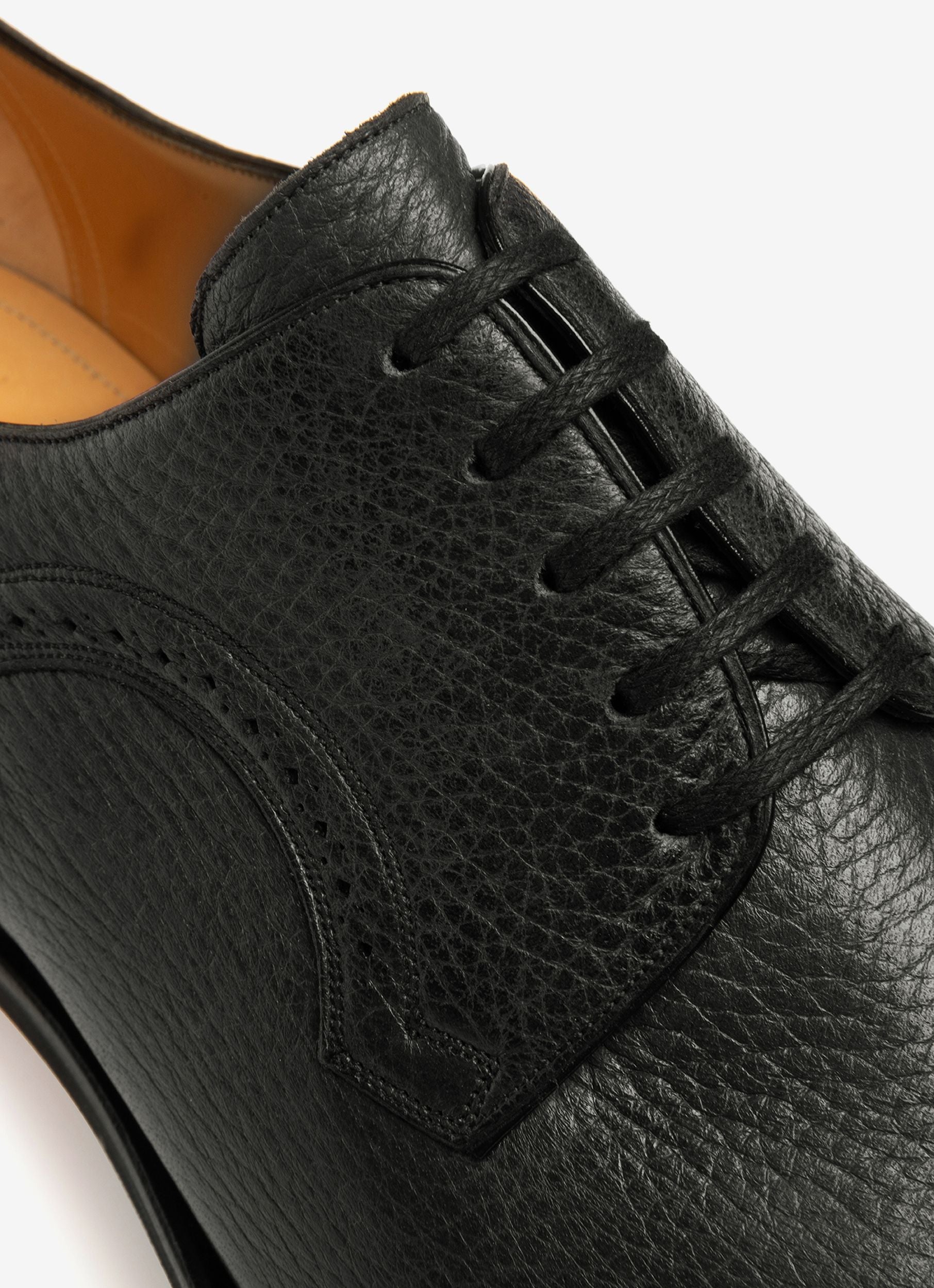 Bally Global - Scrivani Derbies En Cuir Noir - Noir