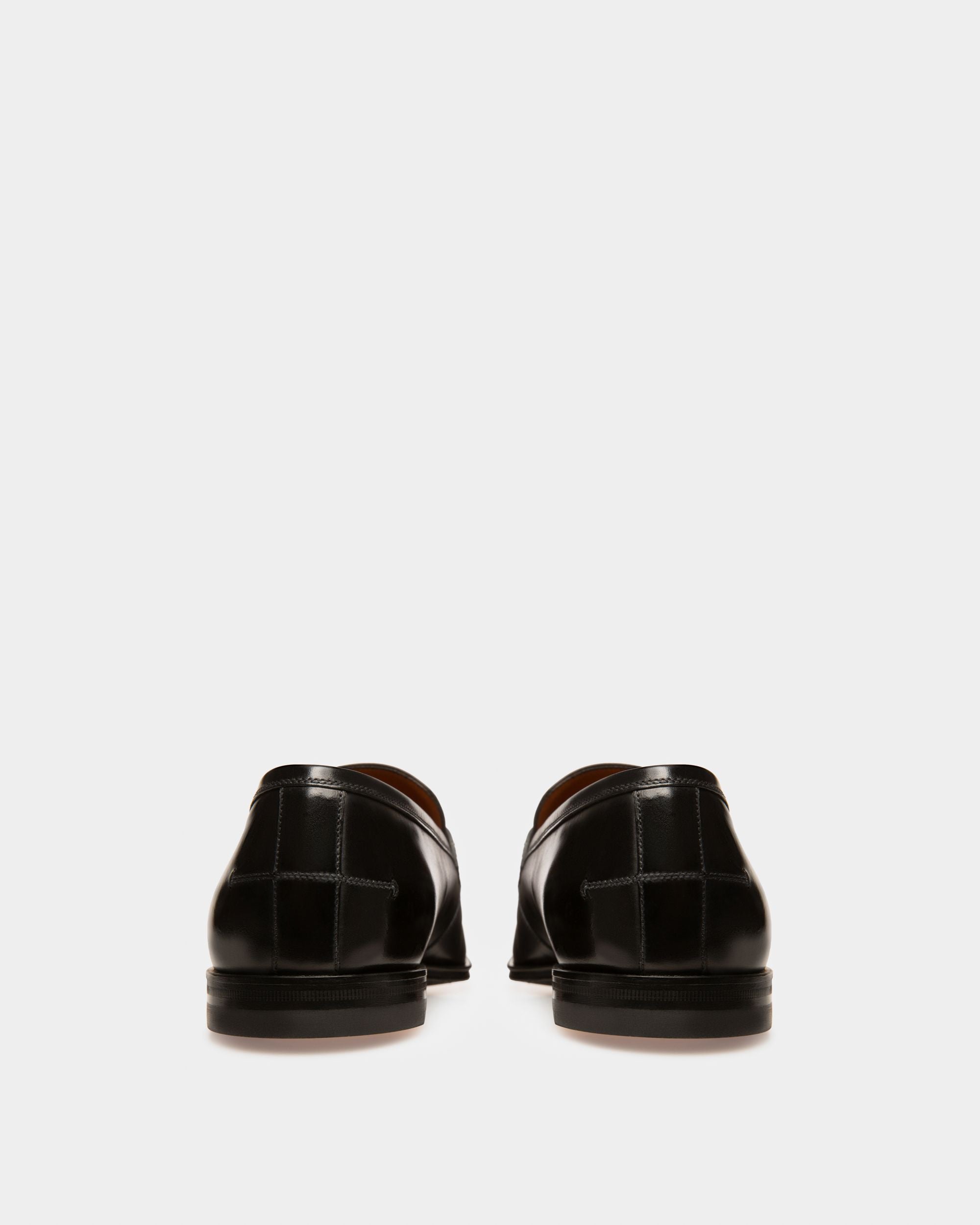 Bally Global - Mocassin Penny Loafer Webb Pour Homme En Cuir De Veau Noir - Noir
