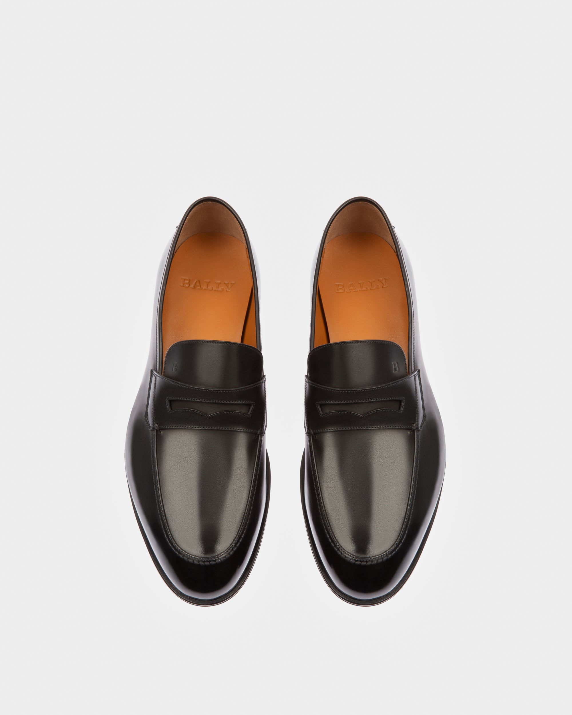 Bally Global - Webb Leather Loafers In Coffee - Marron