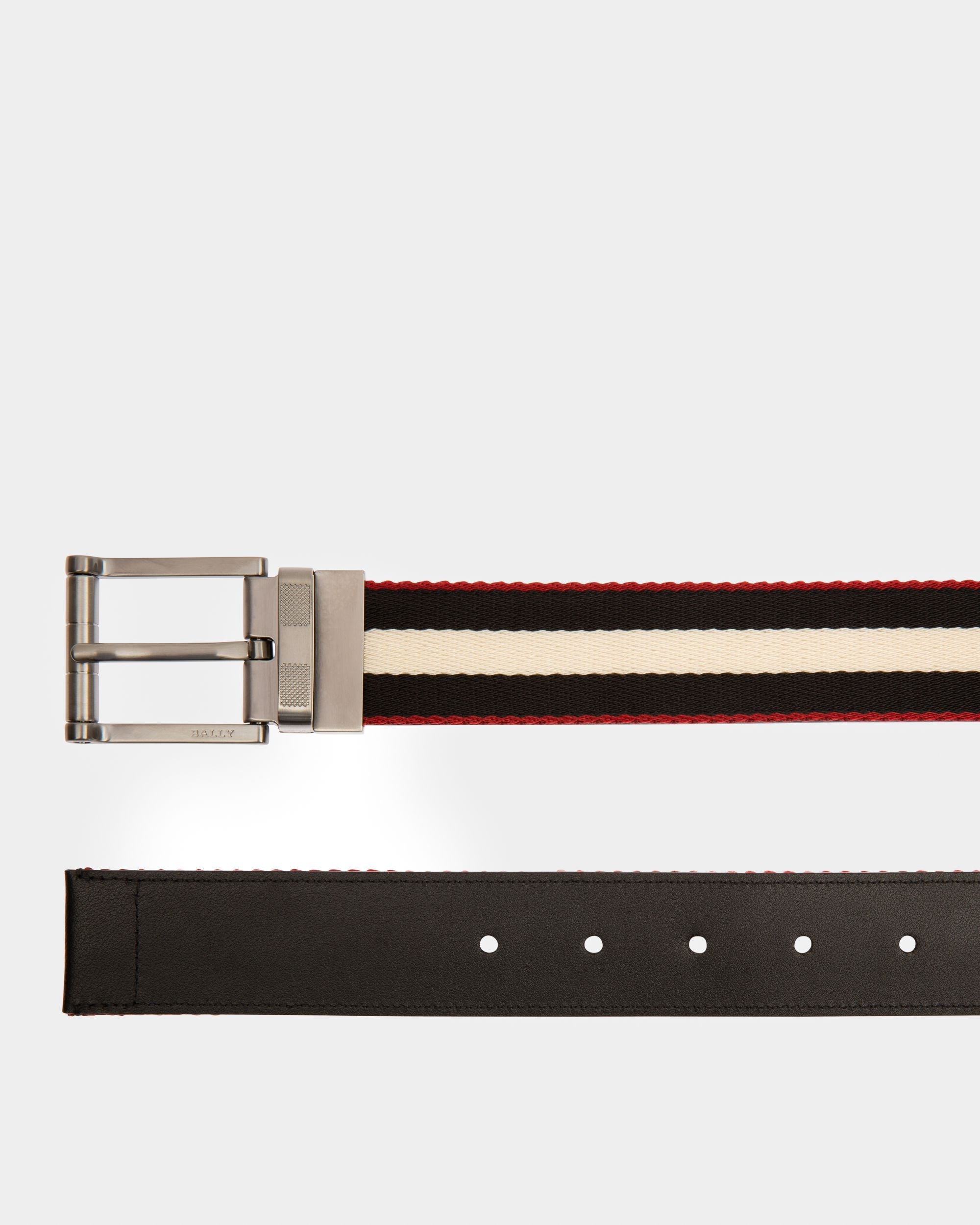 Bally Global - Taylan 35Mm Belt In Black - Multicolor