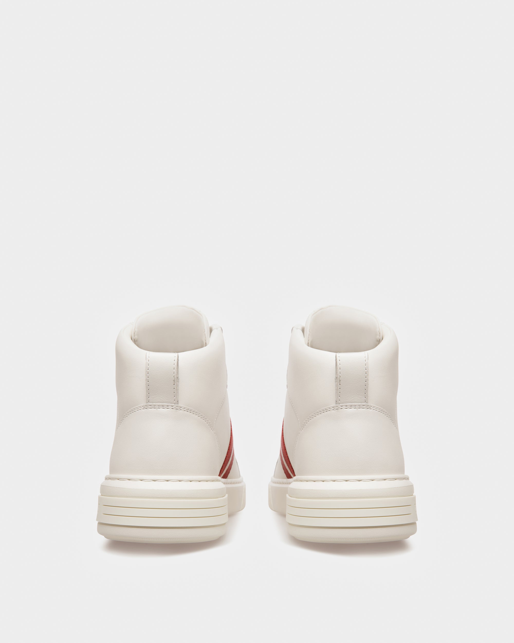 Bally Global - Myles Leather Sneakers In White - White