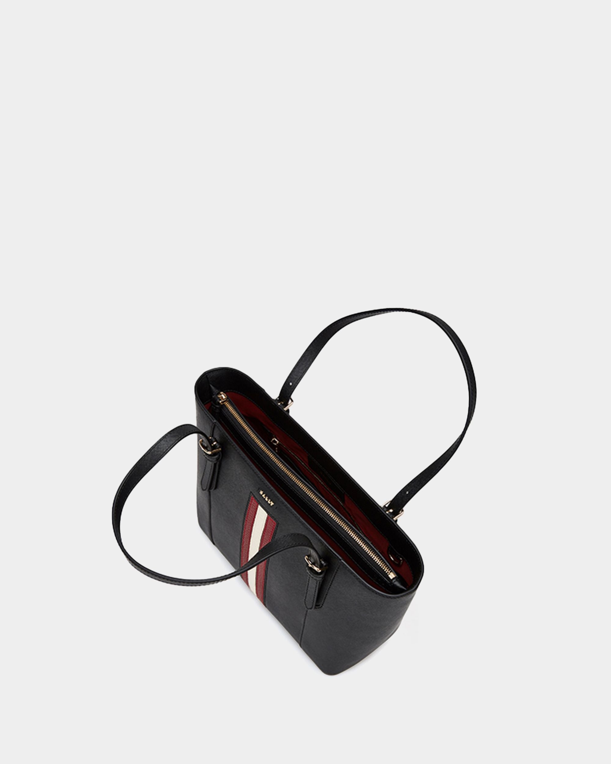 Bally Global - Tote in Black Embossed Leather - Black