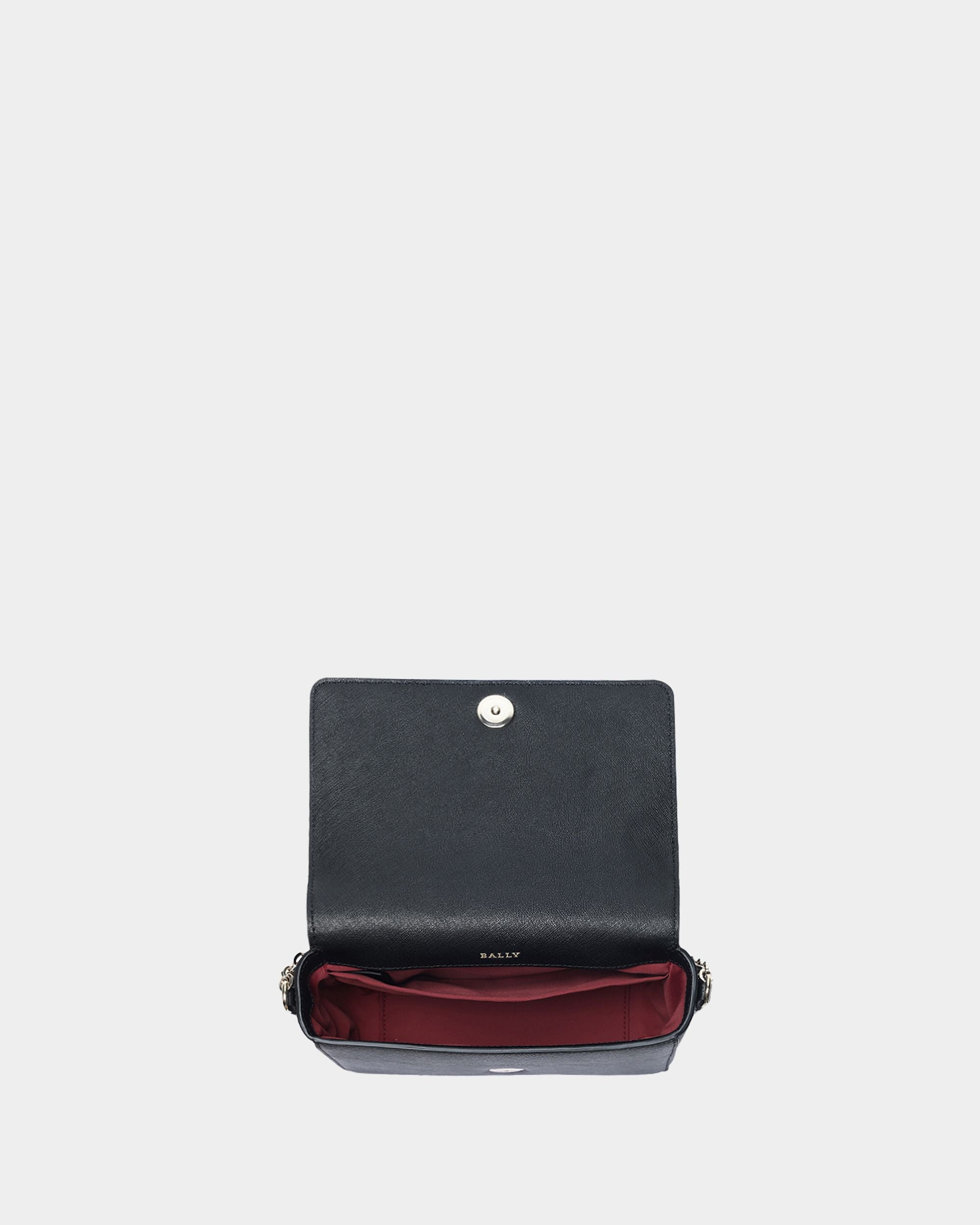 Bally Global - Women's Black Leather Crossbody Bag - Black