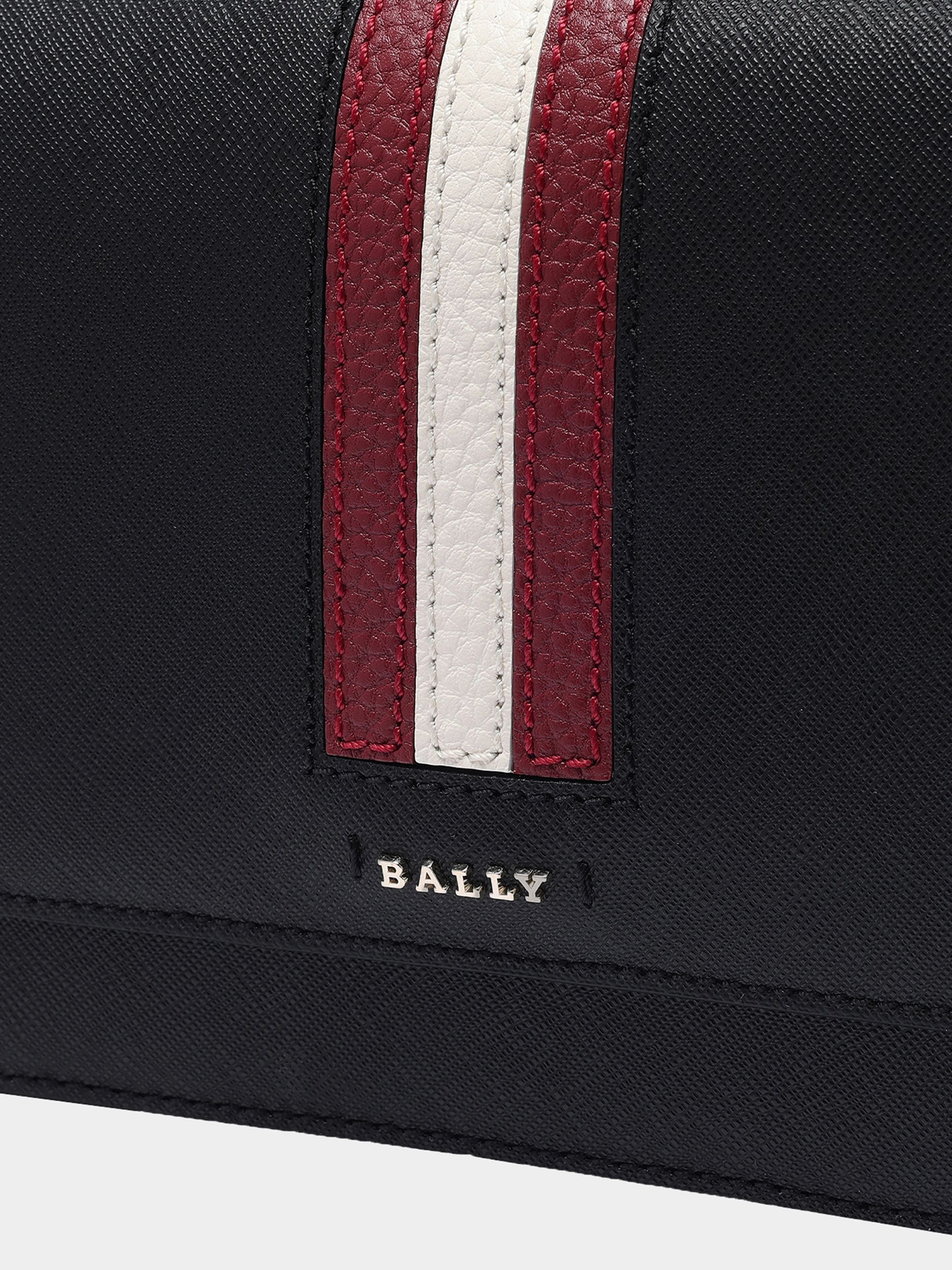 Bally Global - Women's Black Leather Crossbody Bag - Black