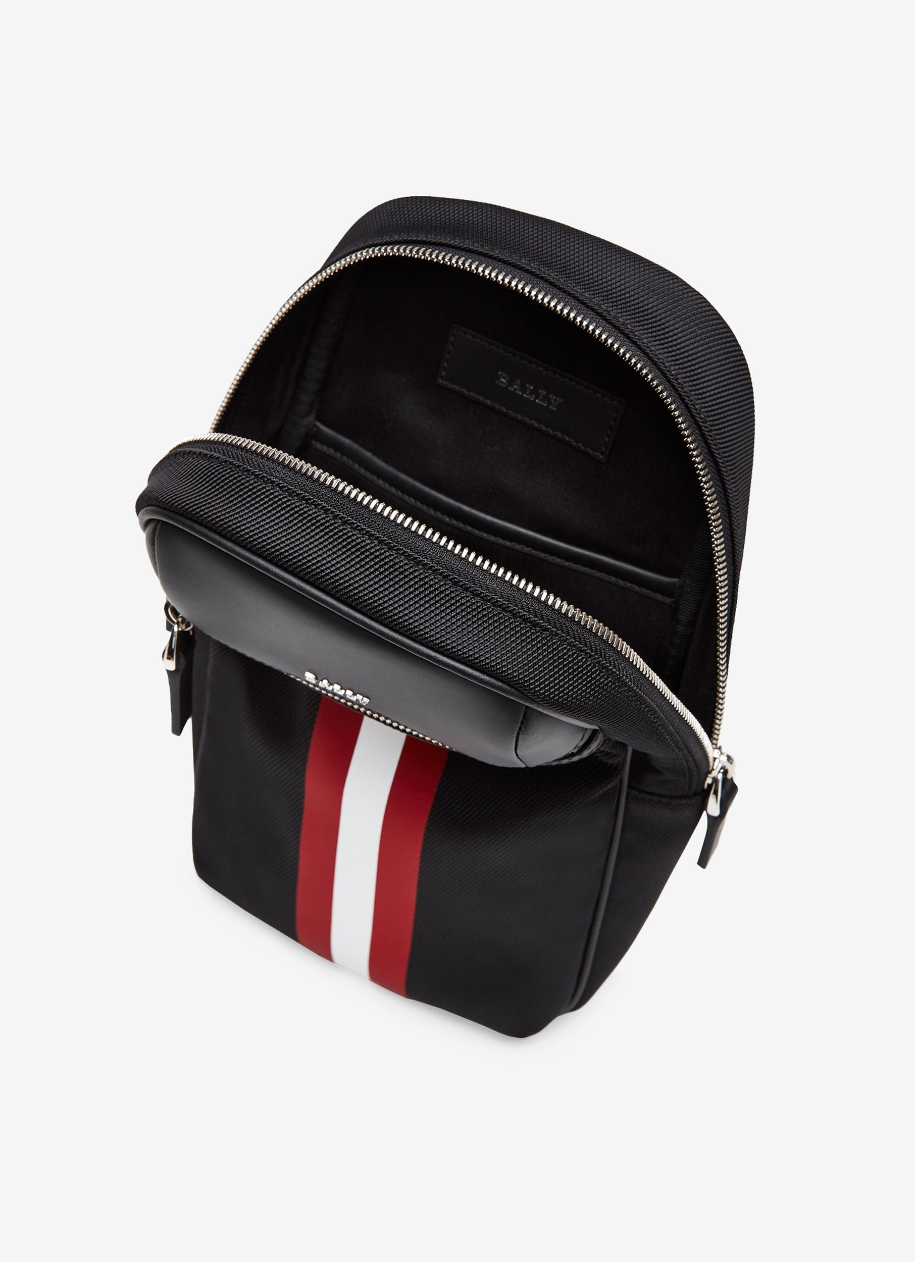 Bally Global - Sling Bag in Black Canvas - Black