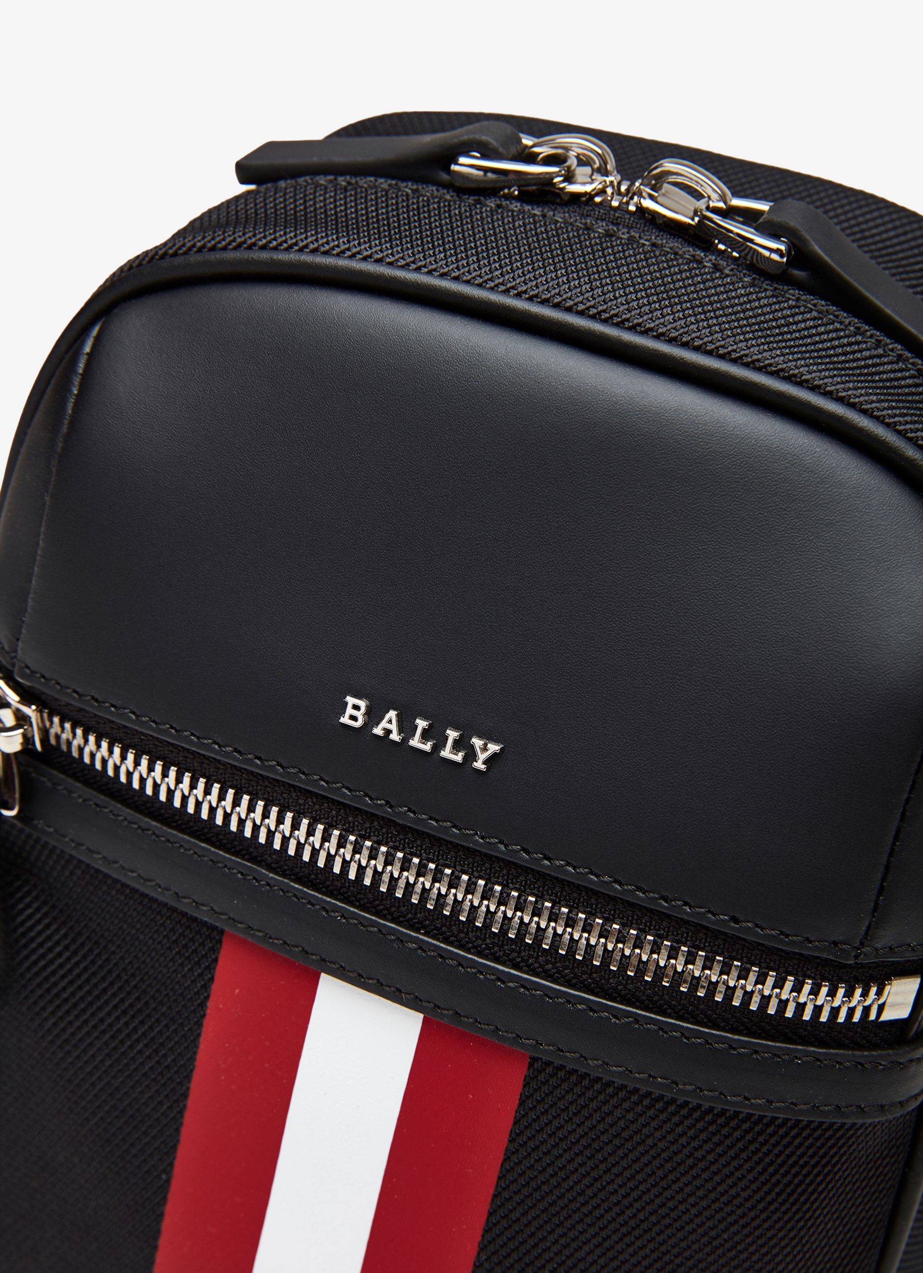 Bally Global - Sling Bag in Black Canvas - Black