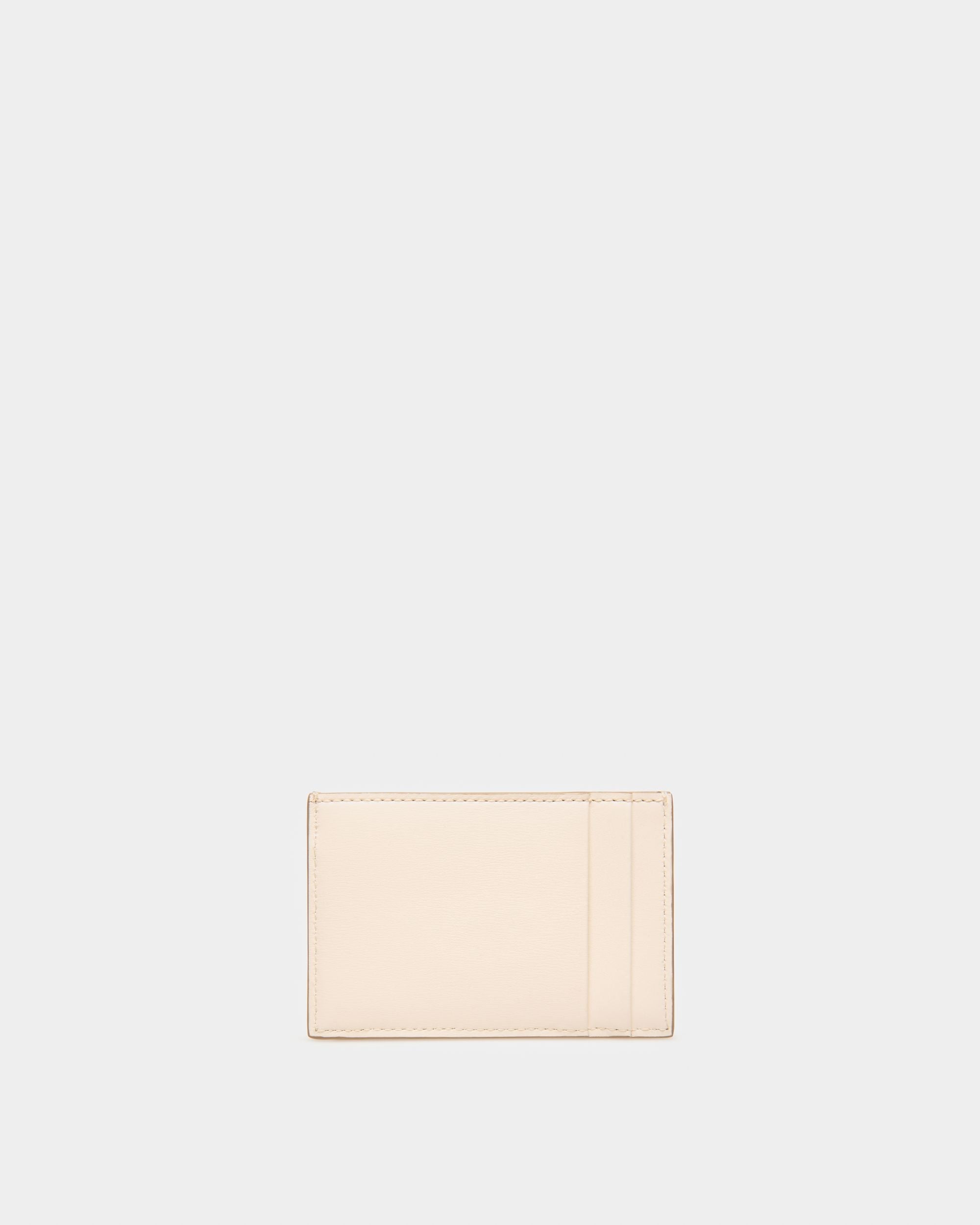 Bally Global - Belky Leather Card Holder In Bone - White