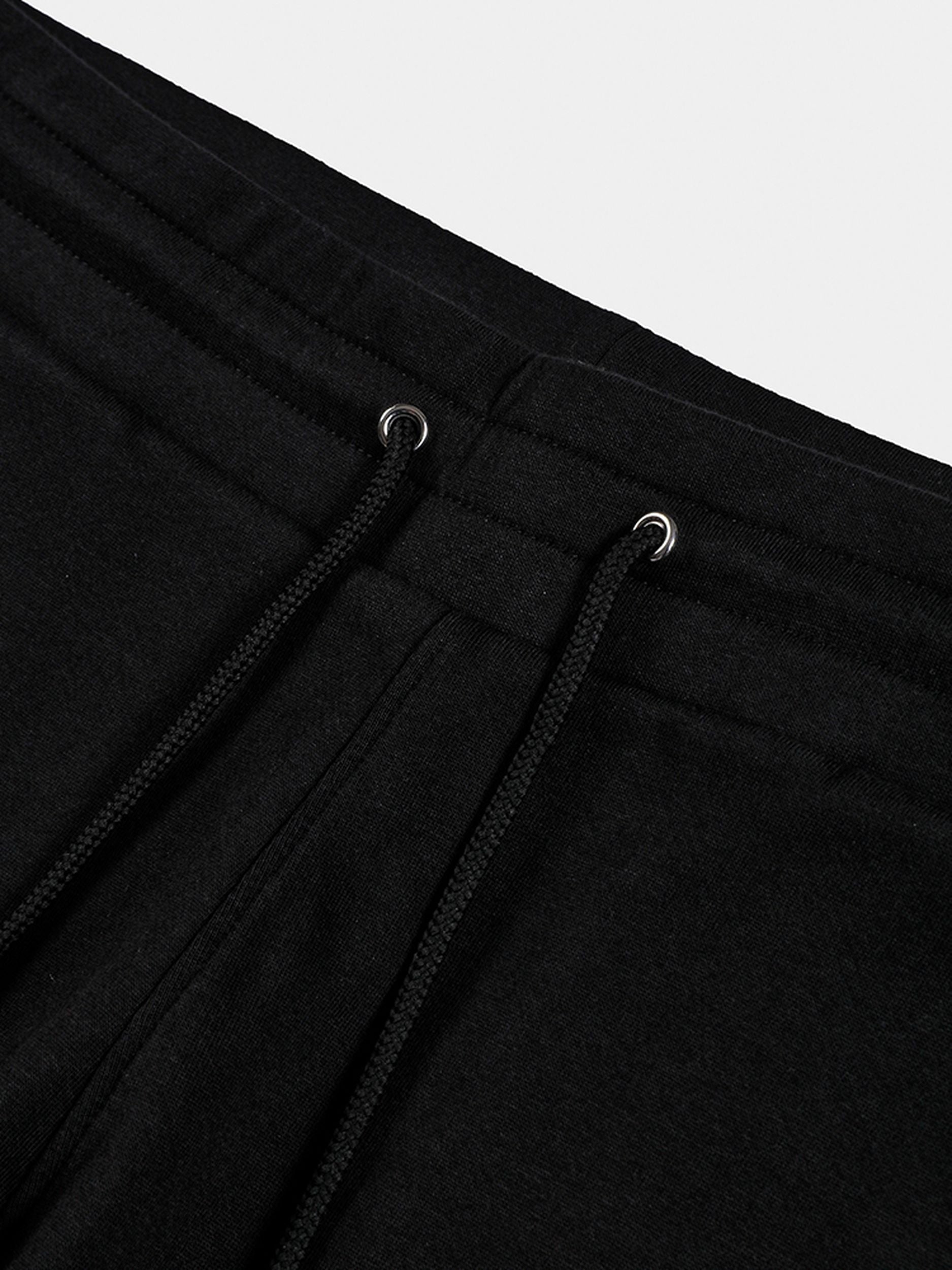 Bally Global - Sweatpants in Black Knit Cotton - Black