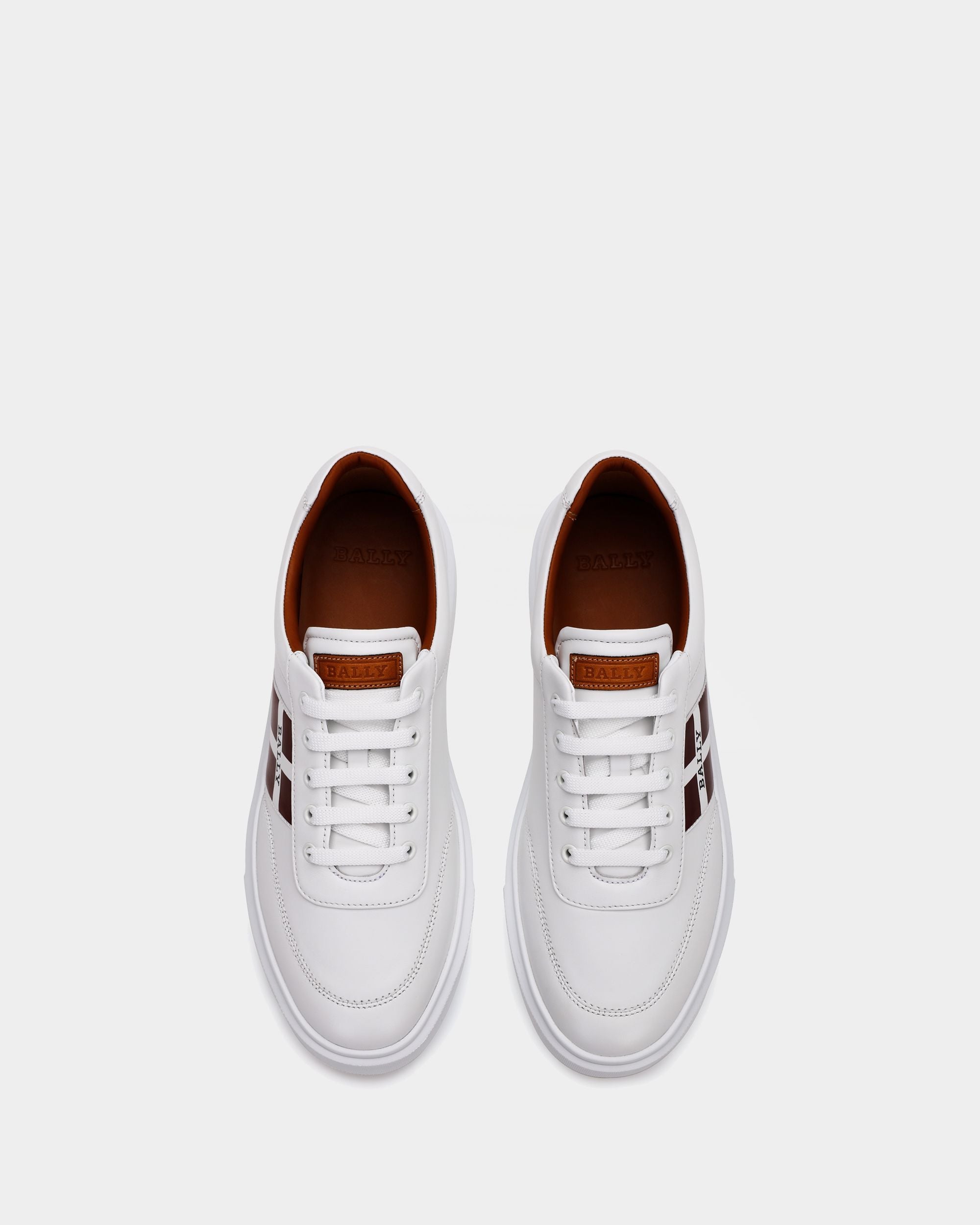 Bally Global - Sneaker in White Leather - White