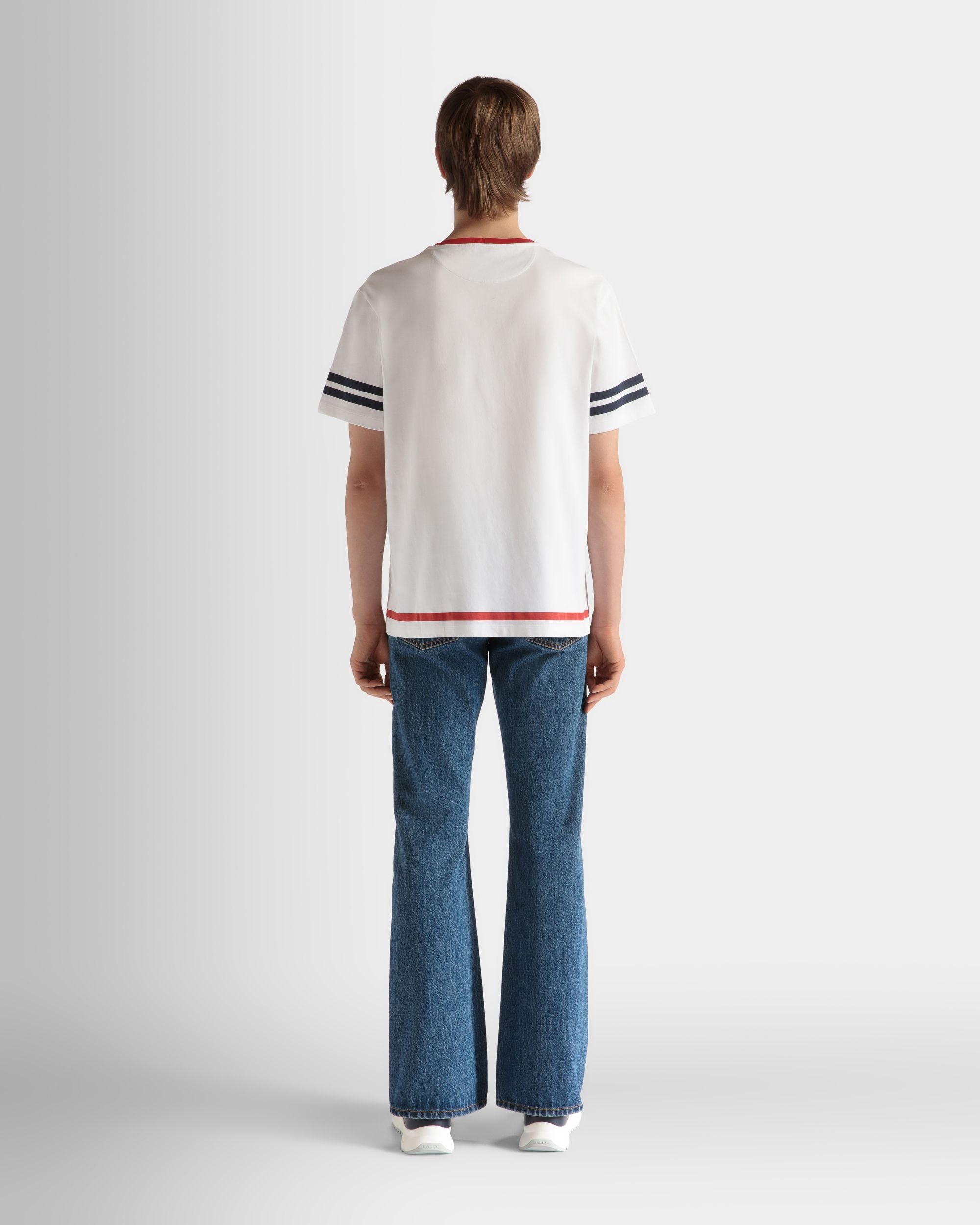 Bally Global - 520 T-Shirt In White Cotton - White