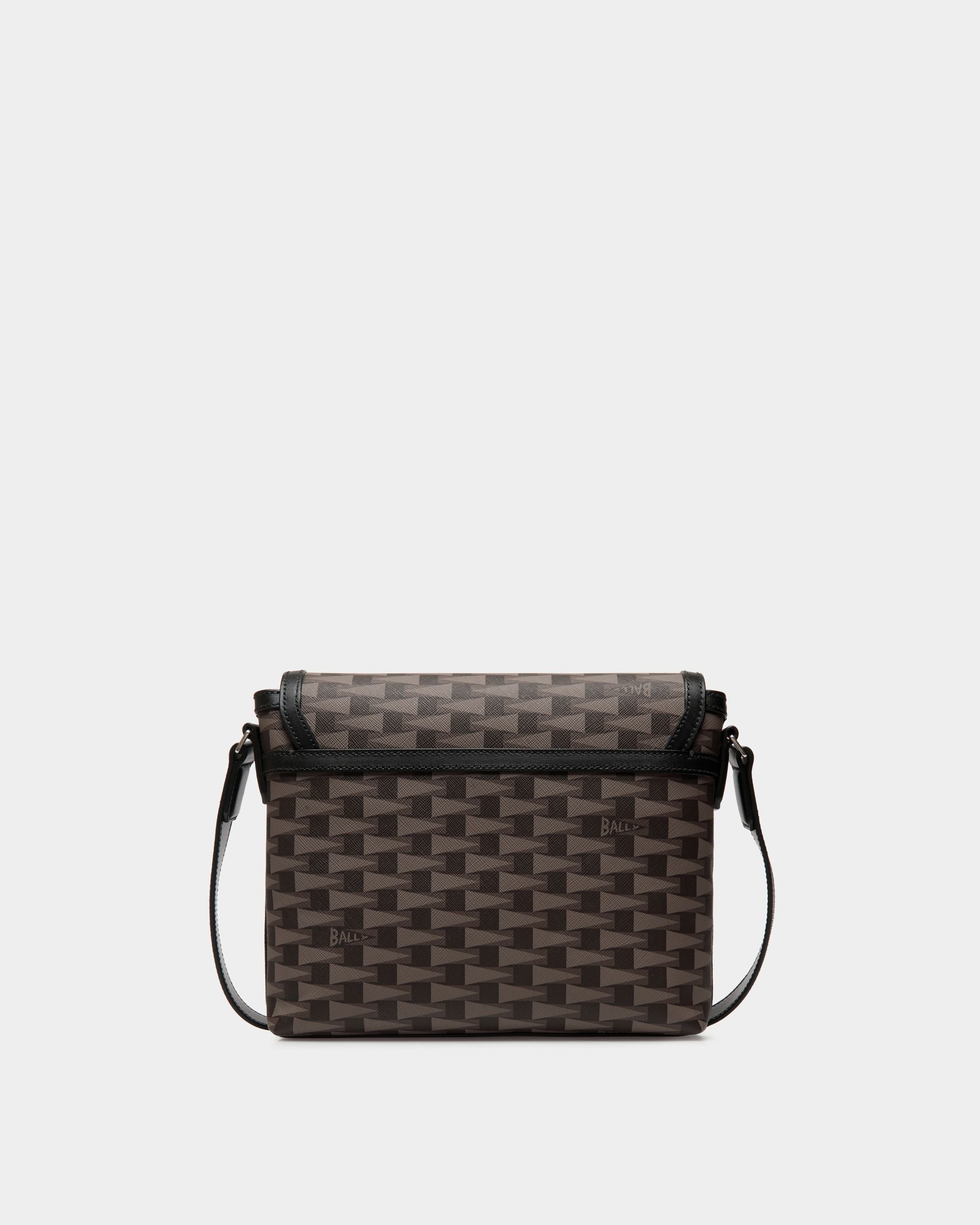 Bally Global - Pennant Crossbody Bag in Black Pennant Motif - Black