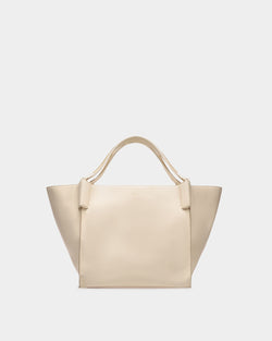 Arkle Extra Large Shopper In Bone Leather