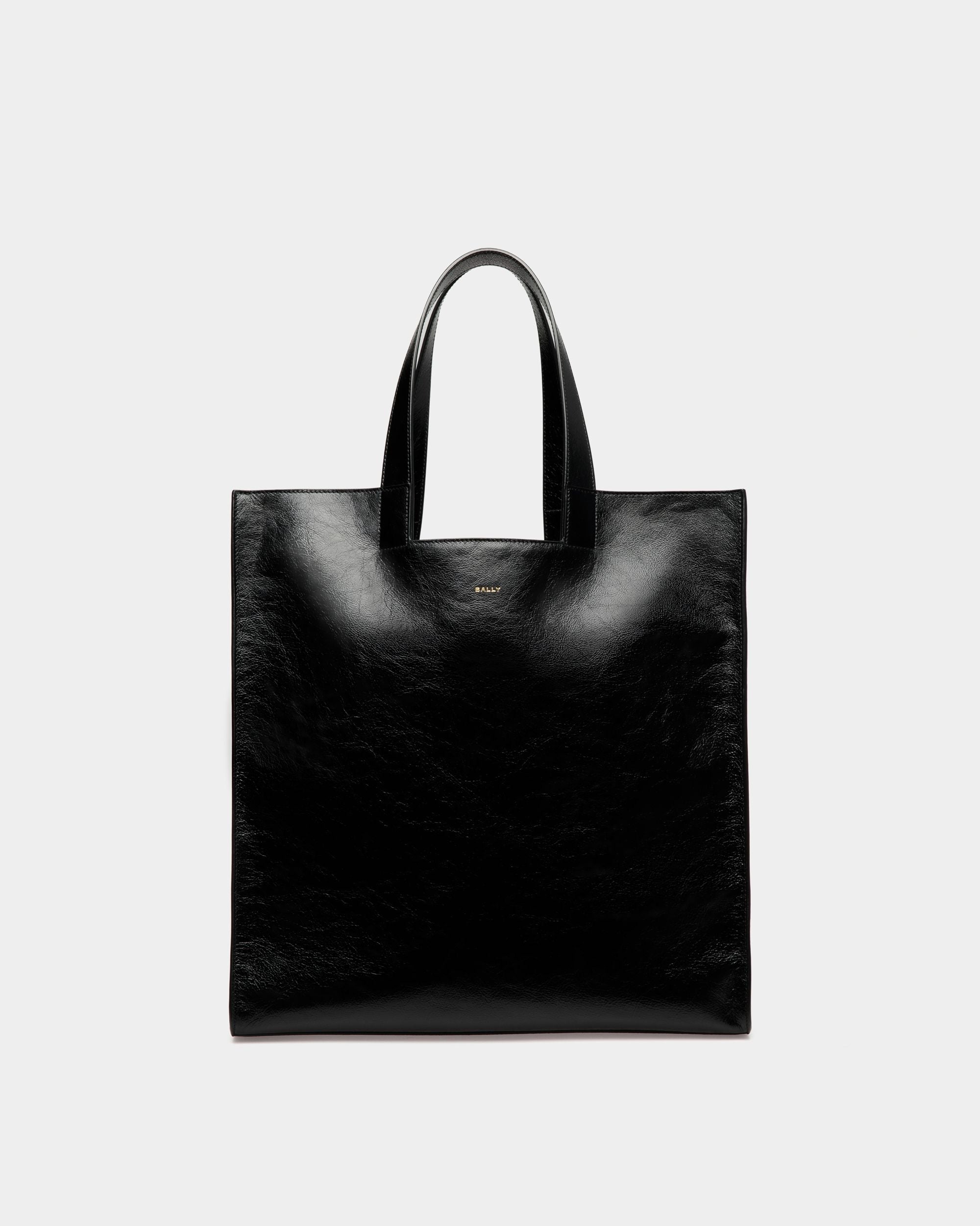Bally Global - Easy Bally Tote In Black Leather - Black