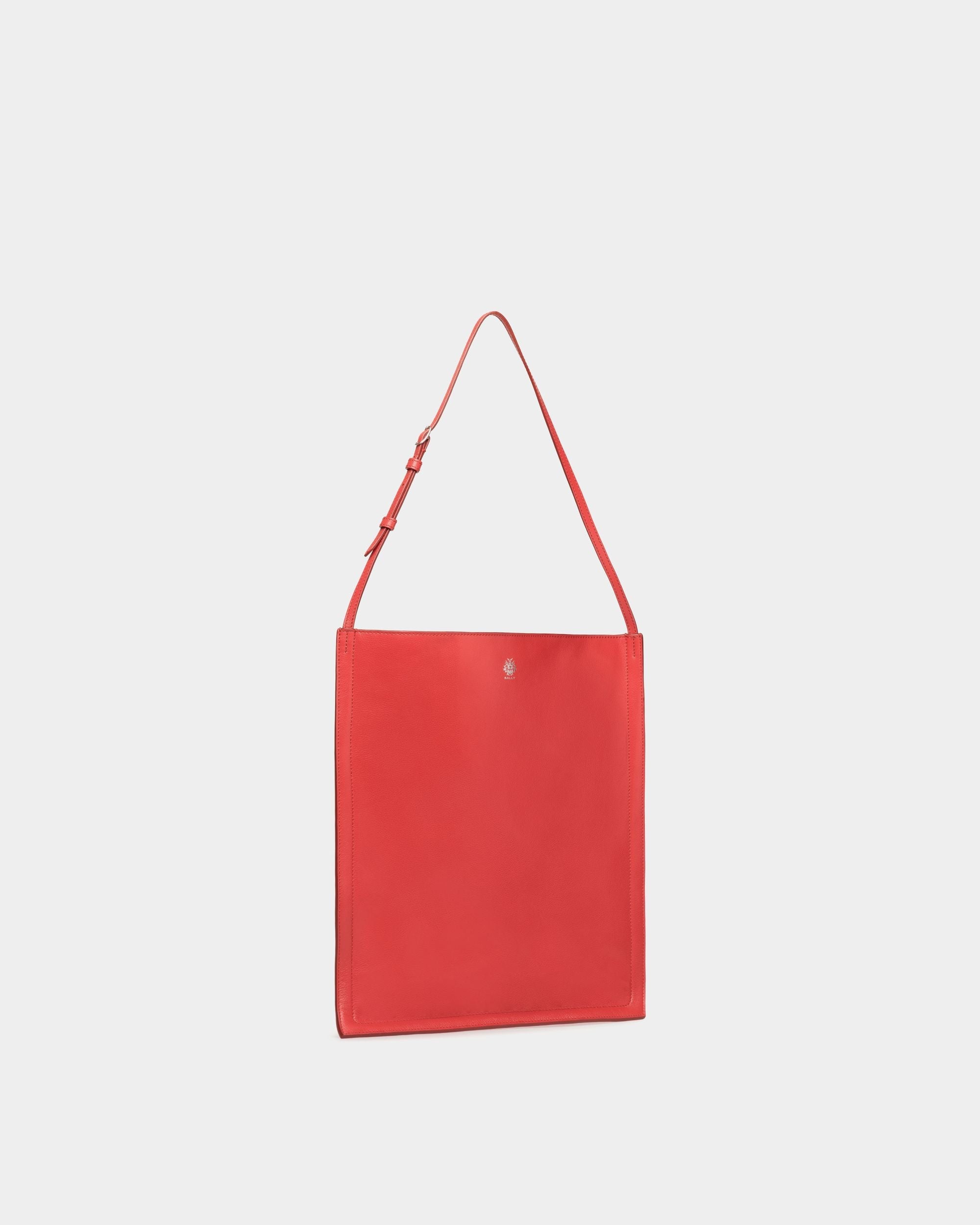 Bally Global - Beckett Tote in Red Leather - Rojo