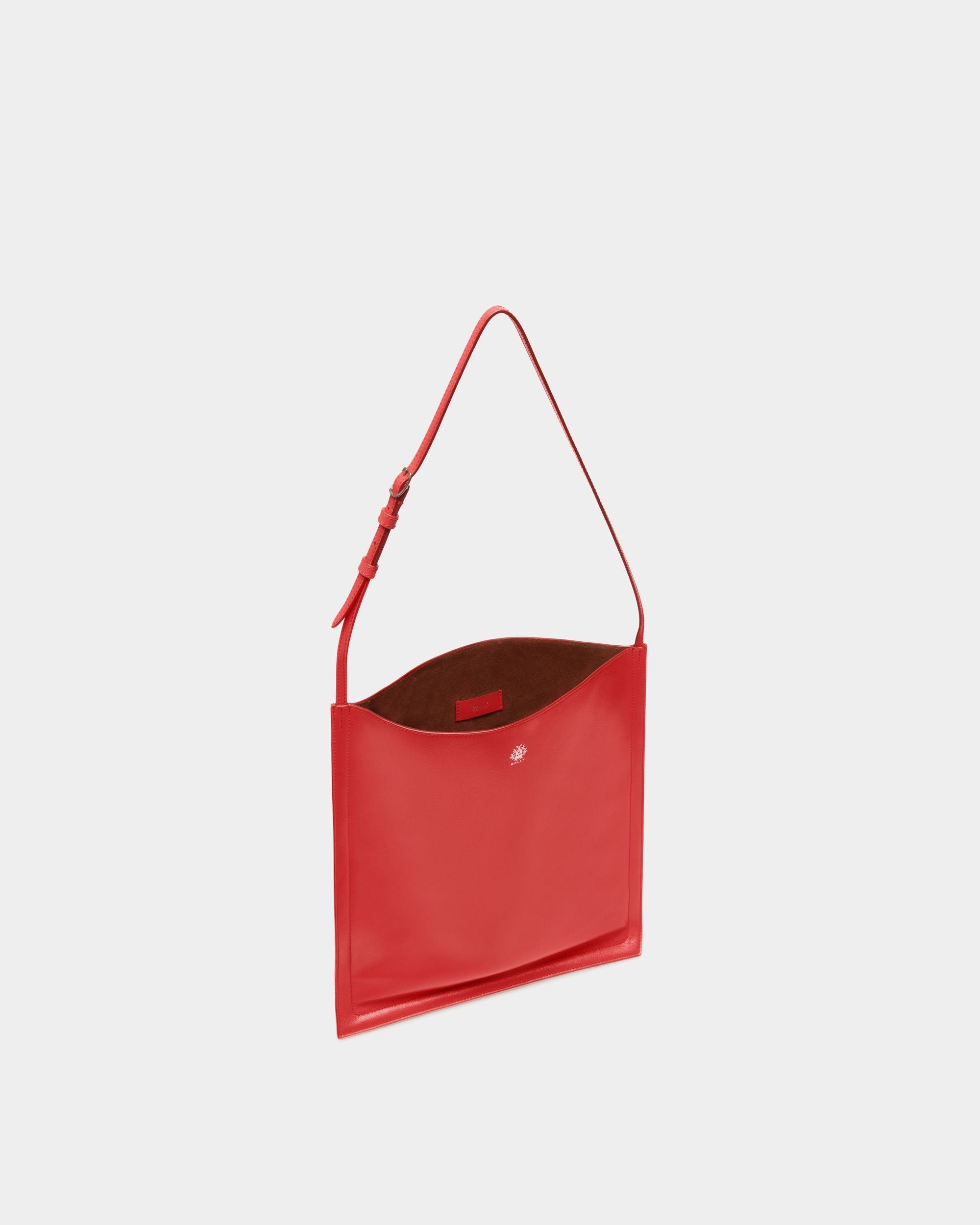 Bally Global - Beckett Tote in Red Leather - Rojo