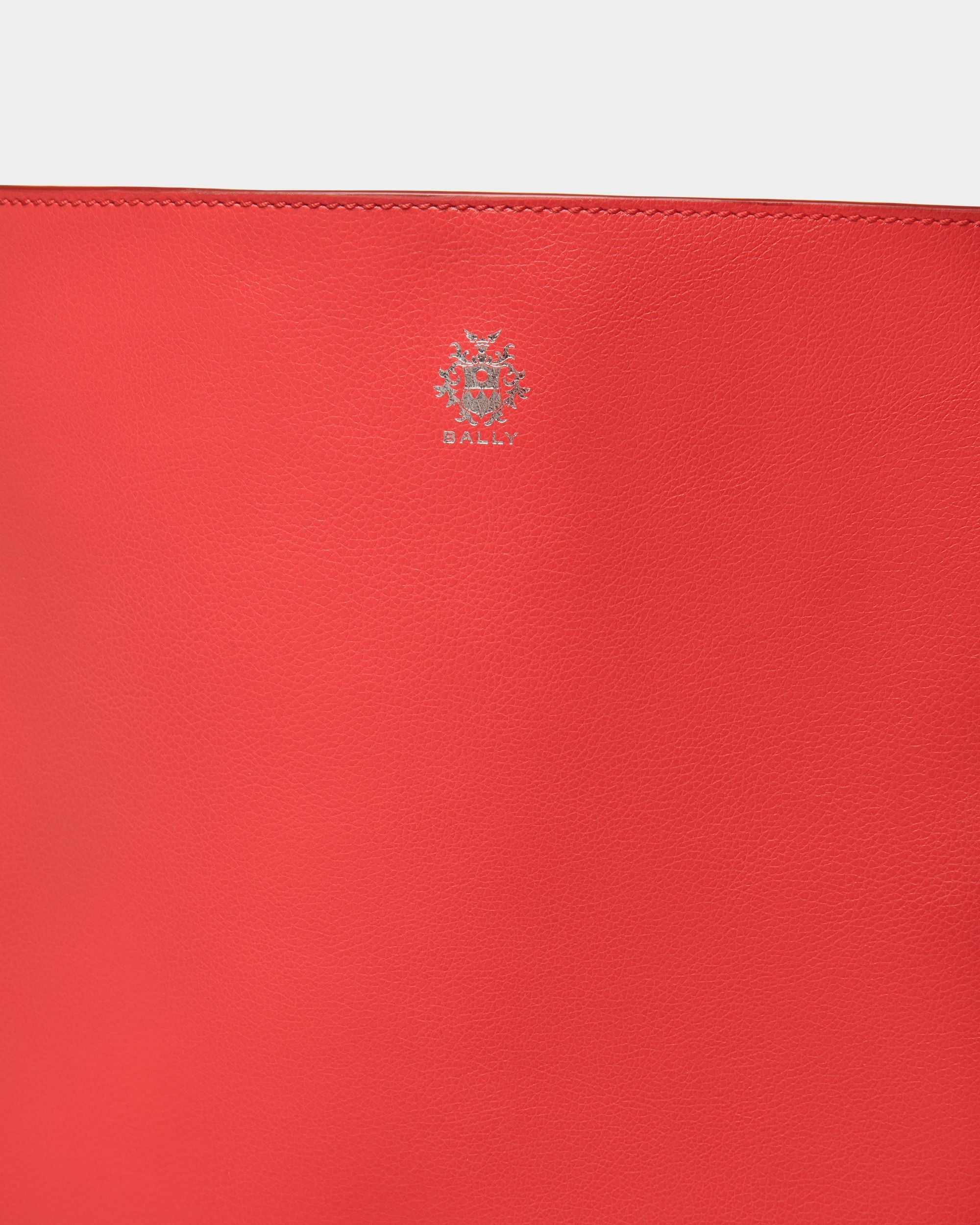 Bally Global - Beckett Tote in Red Leather - Rojo