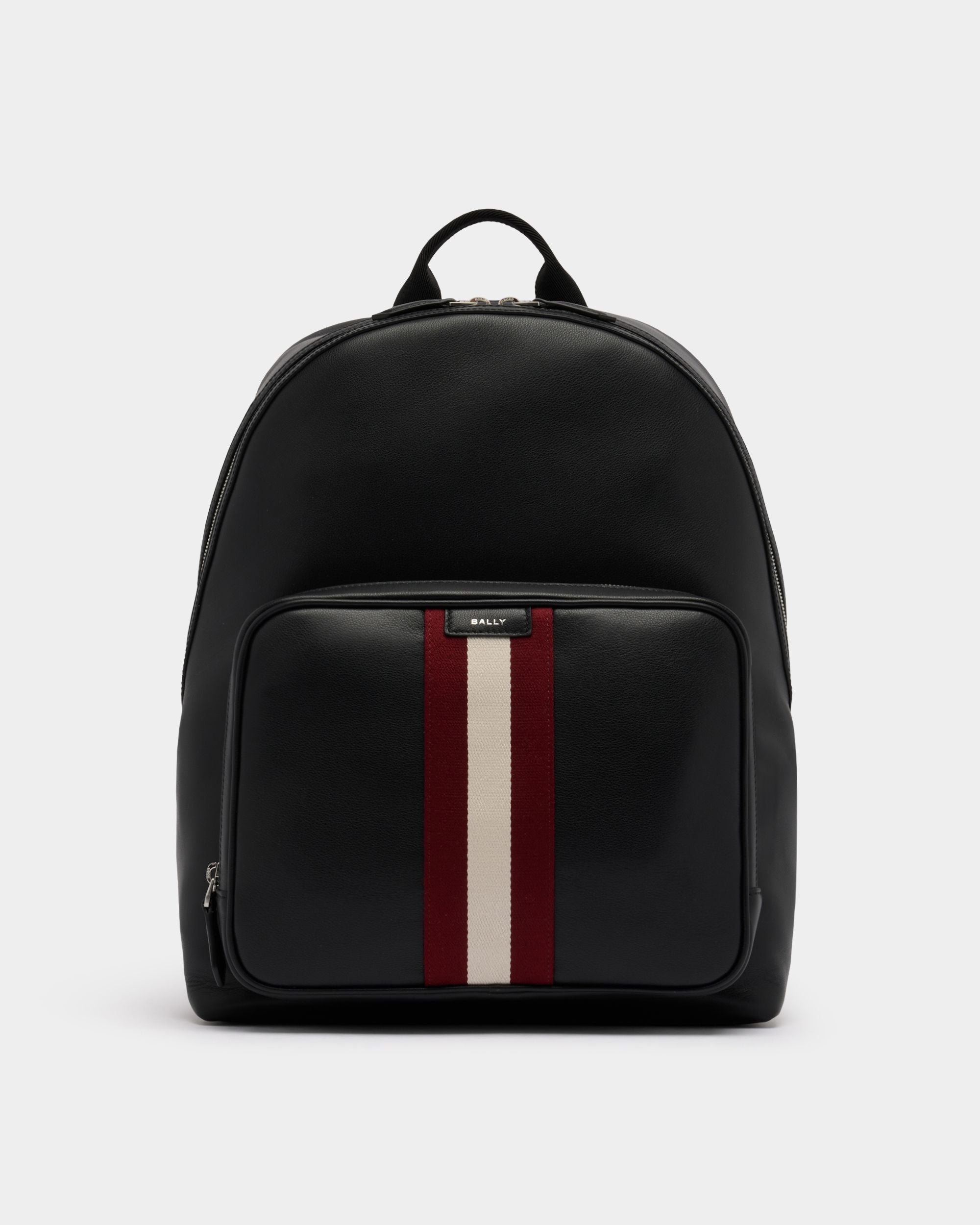 Bally Global - Code Backpack in Black Leather - Black