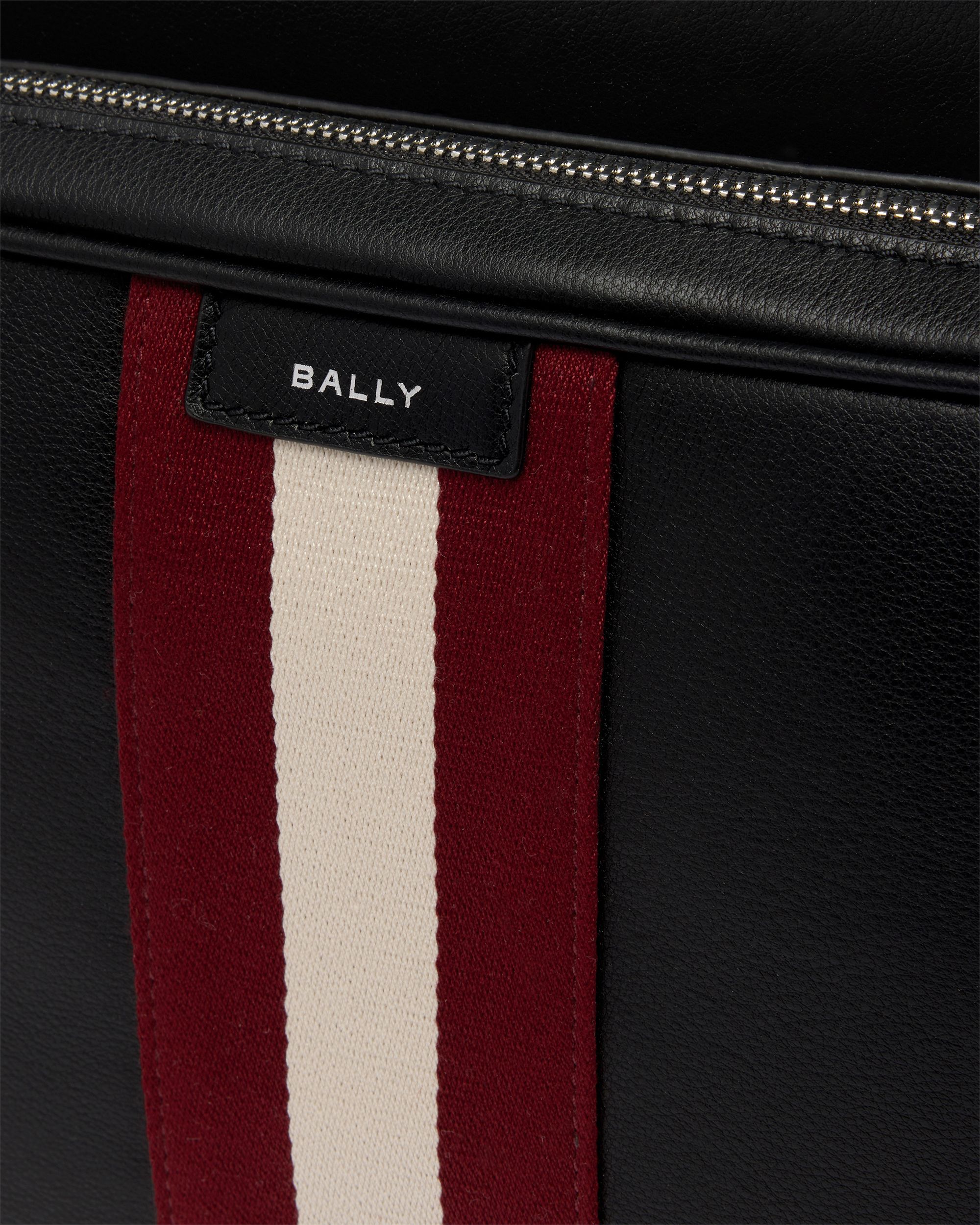 Bally Global - Code Backpack in Black Leather - Black