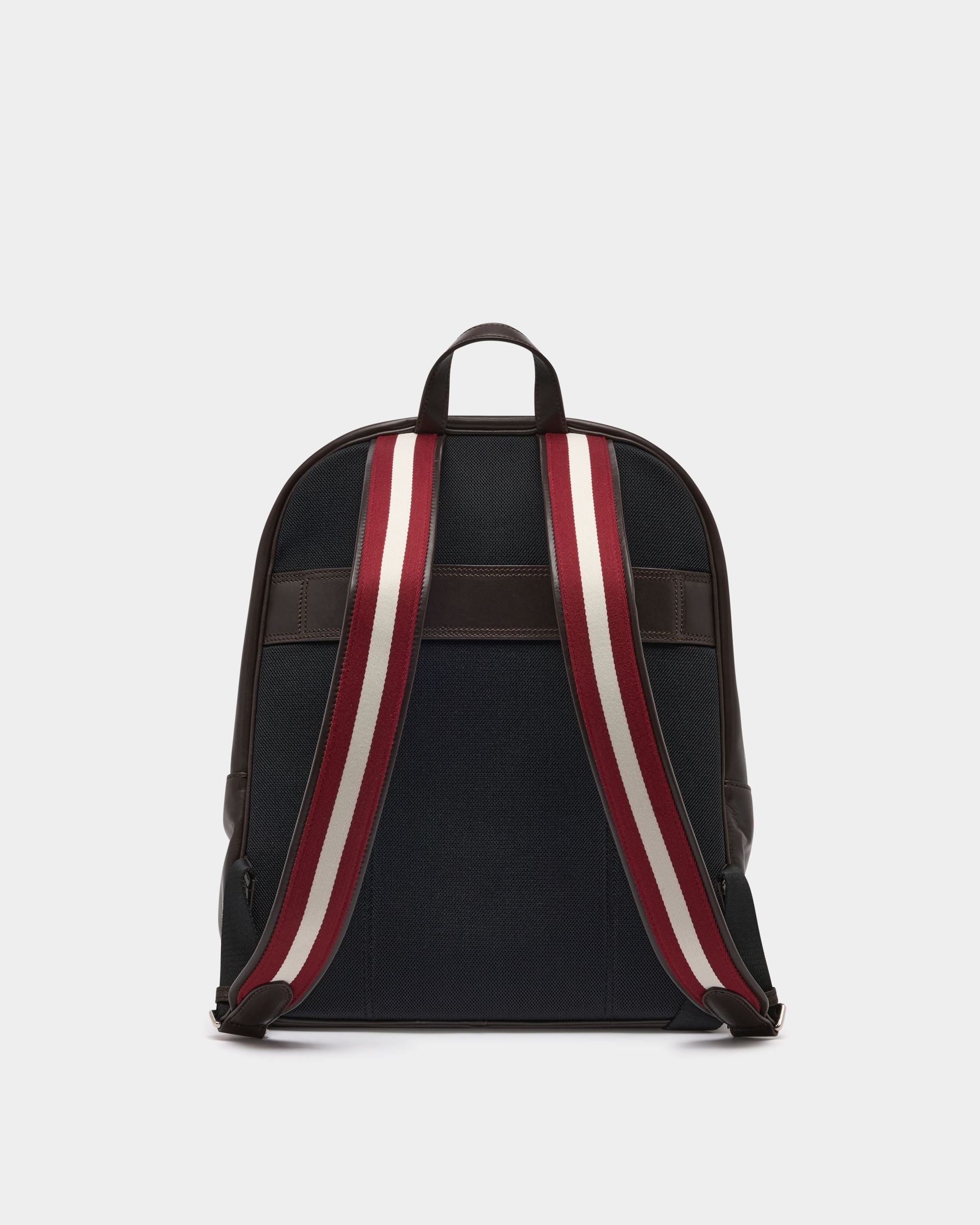 Bally Global - Sac À Dos Ray En Cuir Chocolate - Marron