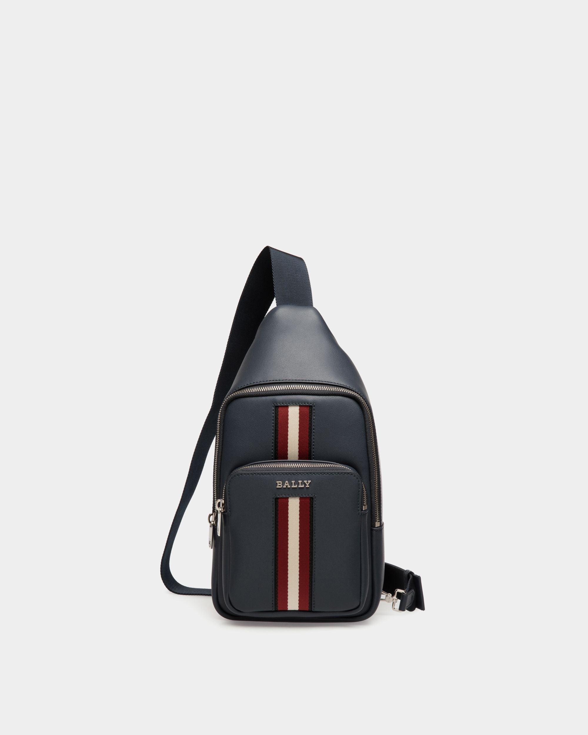 Bally Global - Sling Bag De Piel Azul - Azul