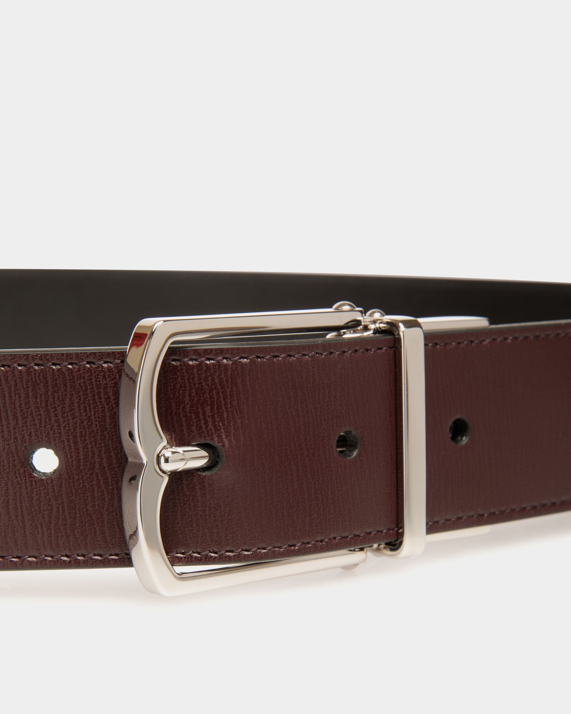 Bally Global - Country 35mm Reversible And Adjustable Belt In Brown Leather - Brown
