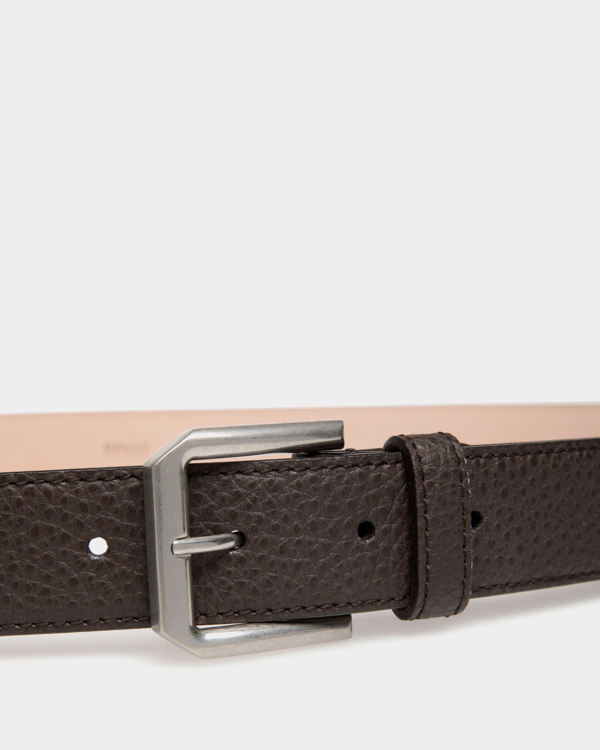 Bally Global - Carl 30mm Belt In Brown Leather - Brown