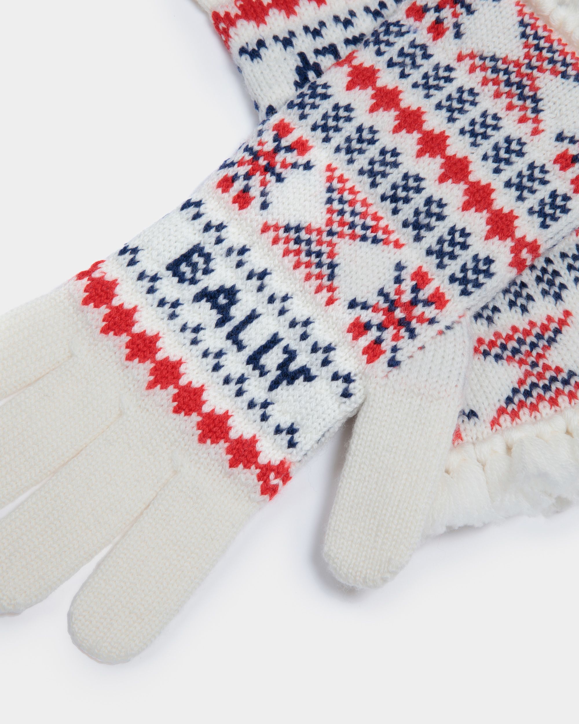 Bally Global - Guantes De Lana Multicolor - Multicolor