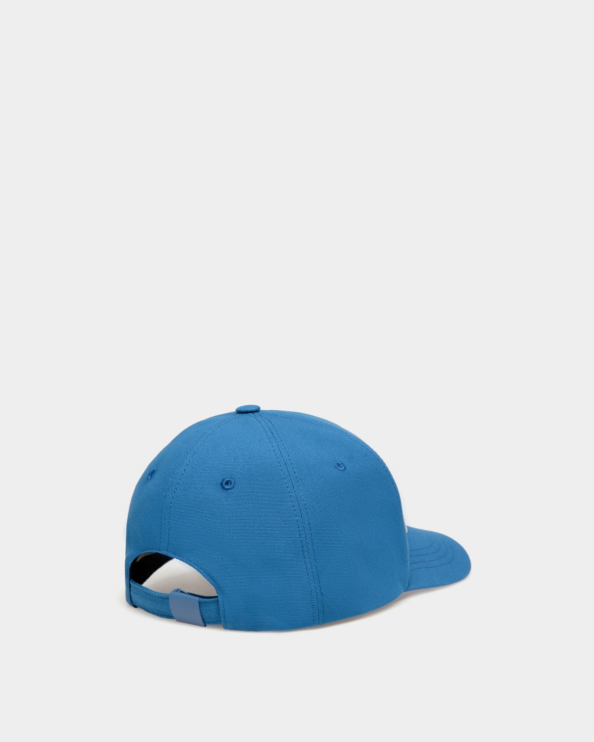 Bally Global - Baseball Hat In Blue Cotton - Blue