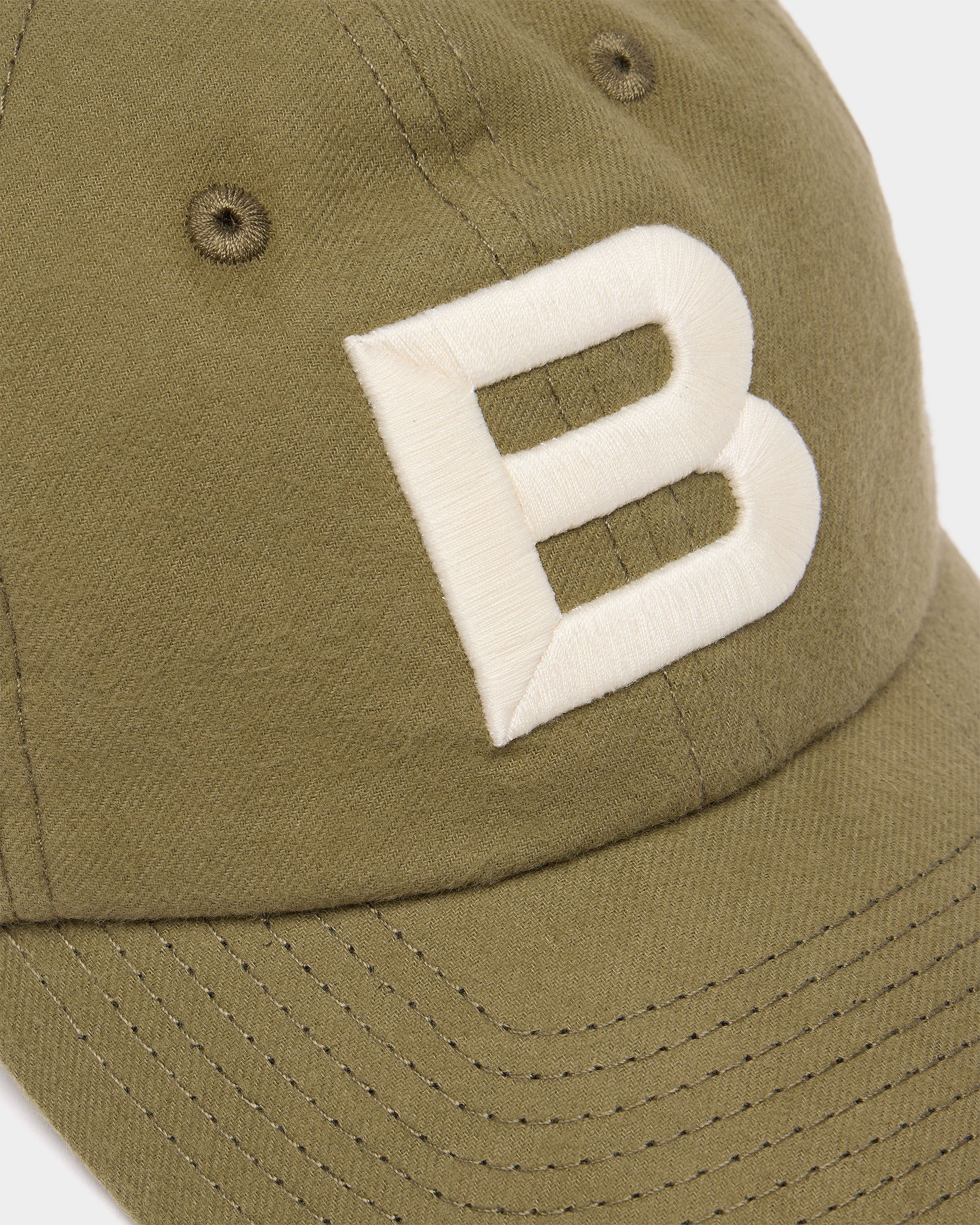Bally Global - Gorra De Béisbol De Algodón Military Green Con Logotipo - Verde