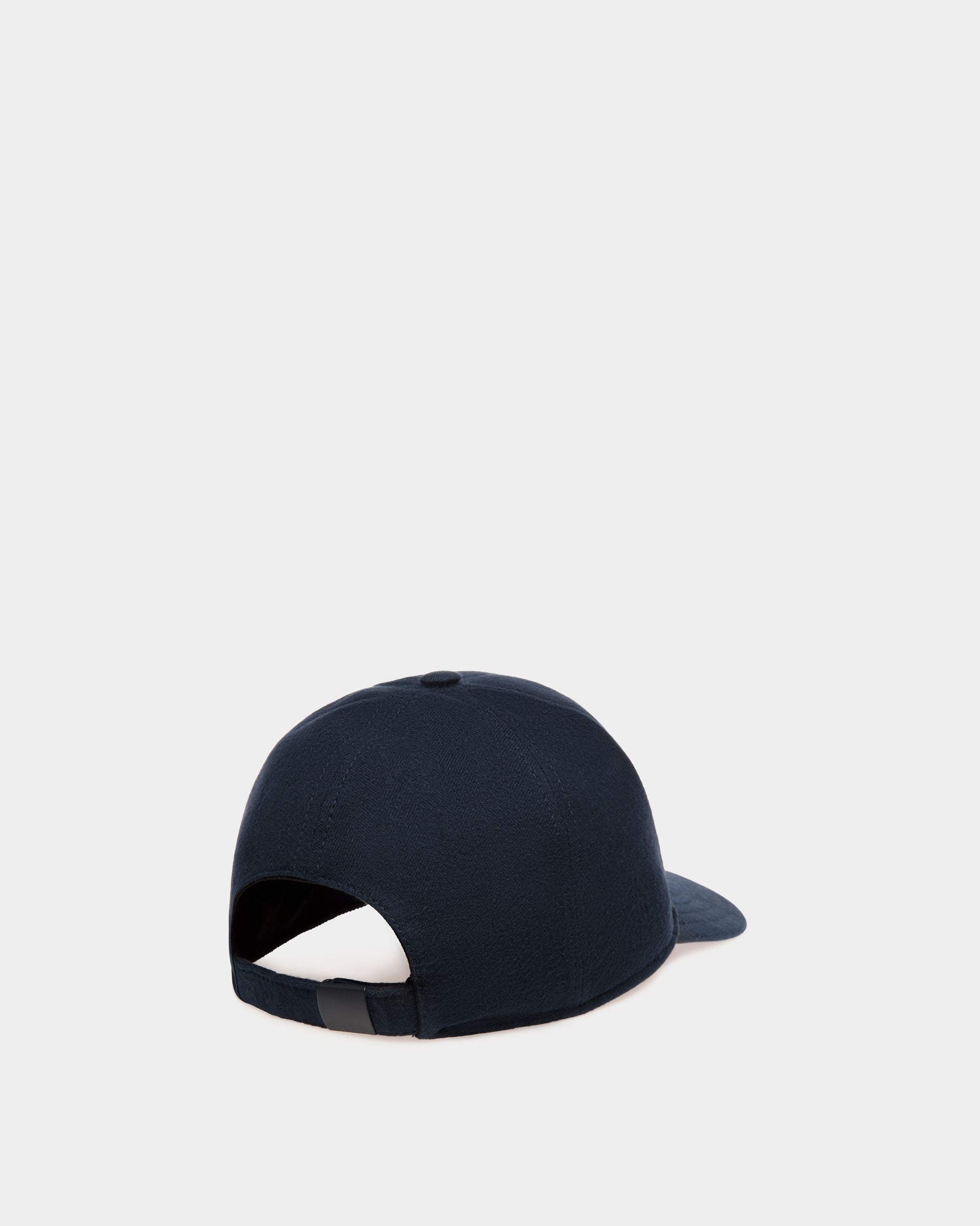 Bally Global - Adrien Brody Travel Collection Baseball Hat In Navy Blue Cotton - Blue