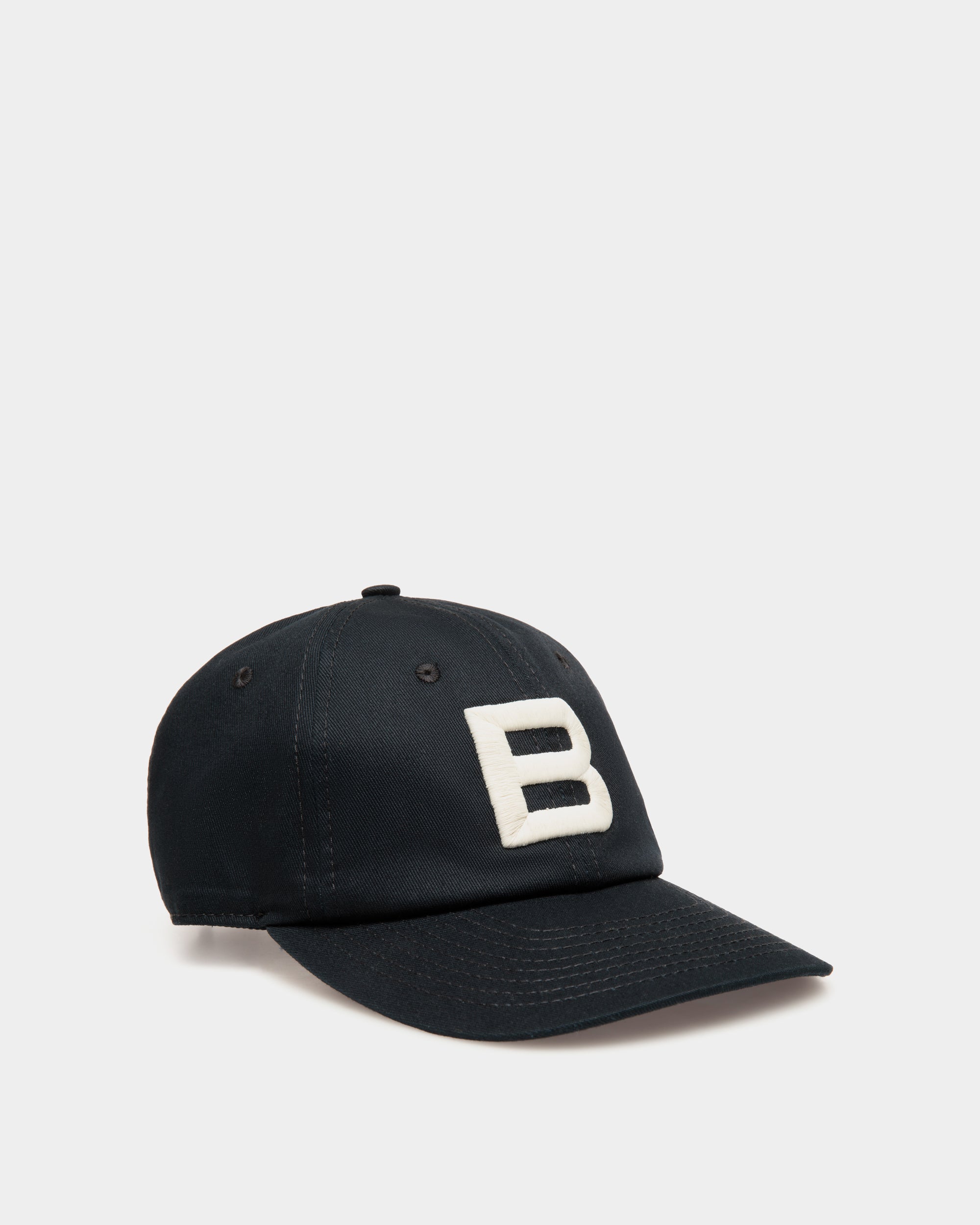 Bally Global - Gorra De Algodón Navy Blue - Azul