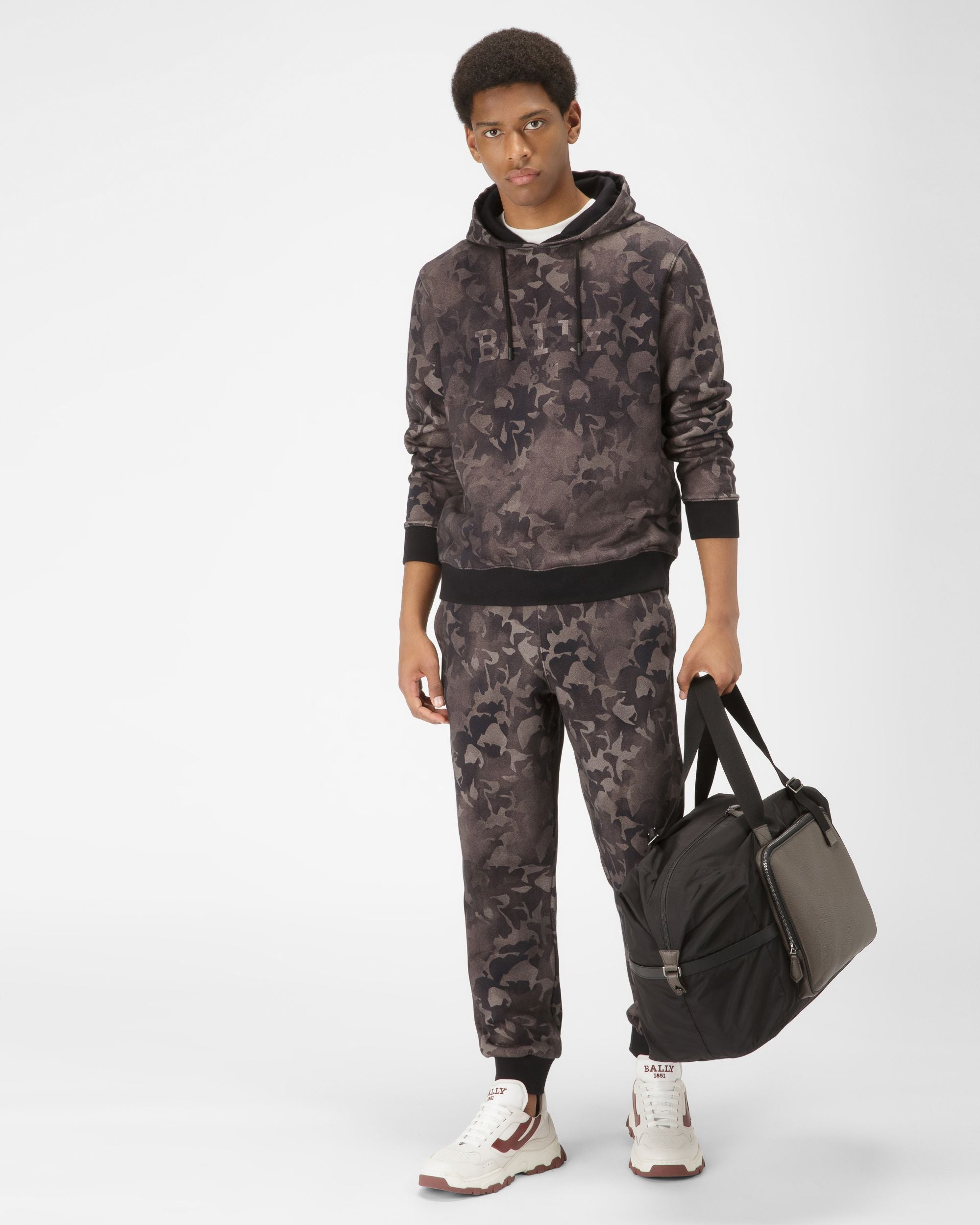 Bally Global - Organic Cotton Trousers In Black - Black