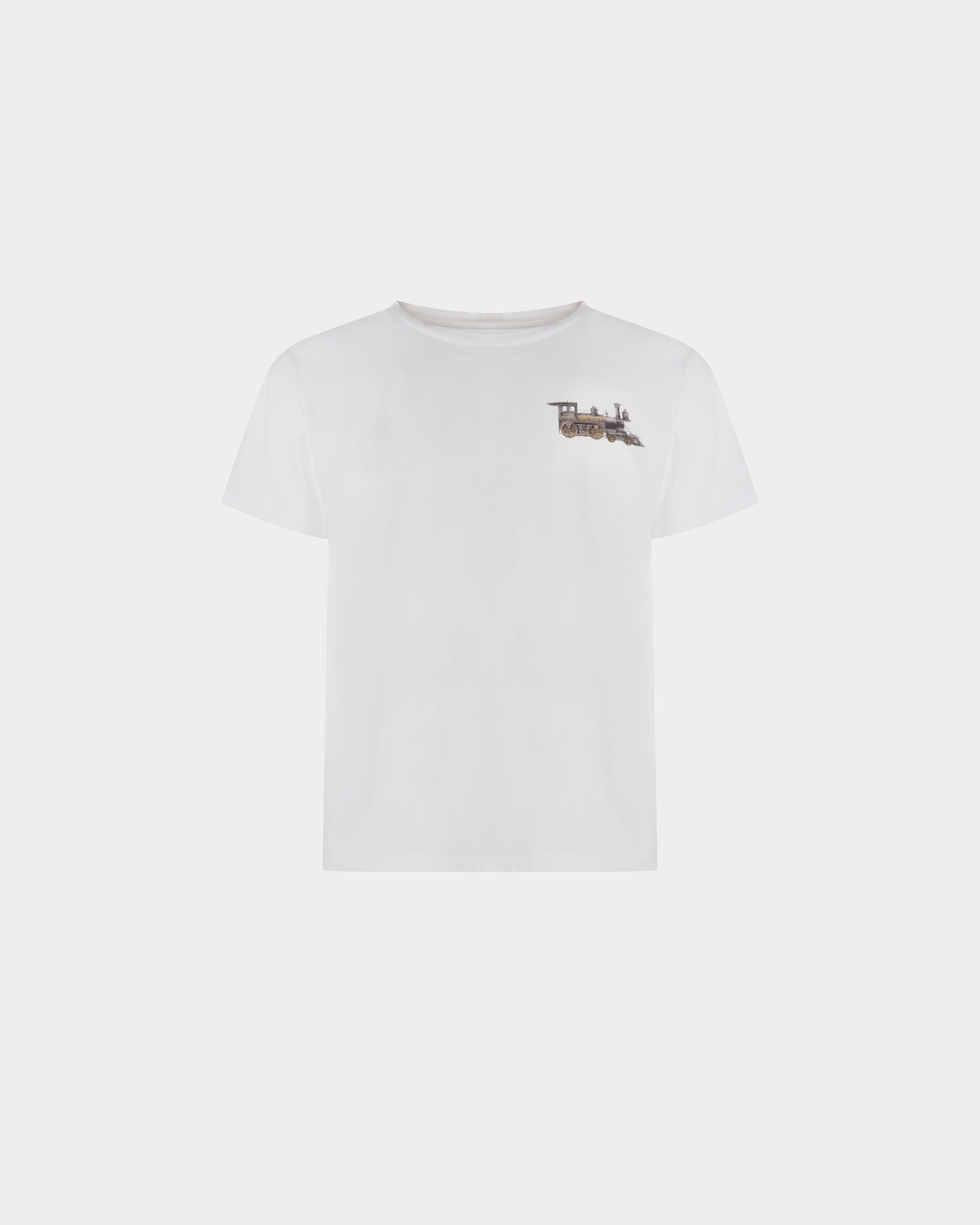 Bally Global - Camiseta Train De Algodón En Blanco - Blanco
