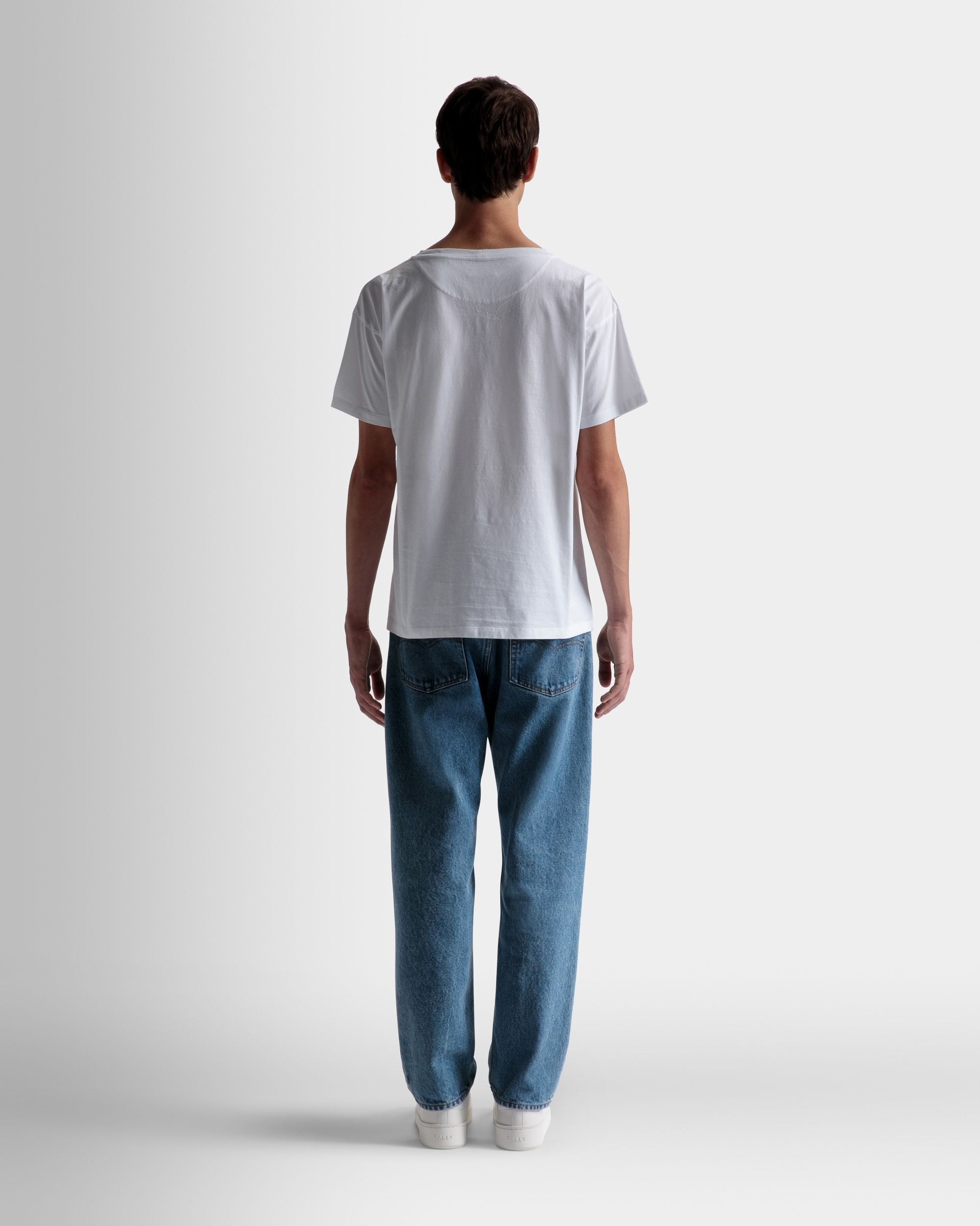 Bally Global - Camiseta Train De Algodón En Blanco - Blanco