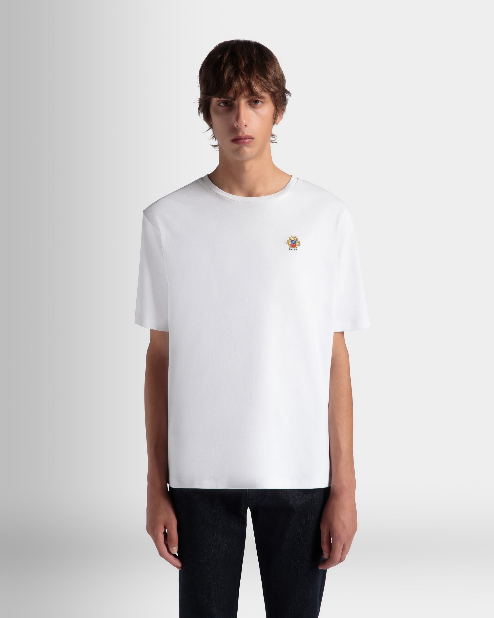 Bally Global - Adrien Brody Travel Collection T-Shirt In White Cotton - White