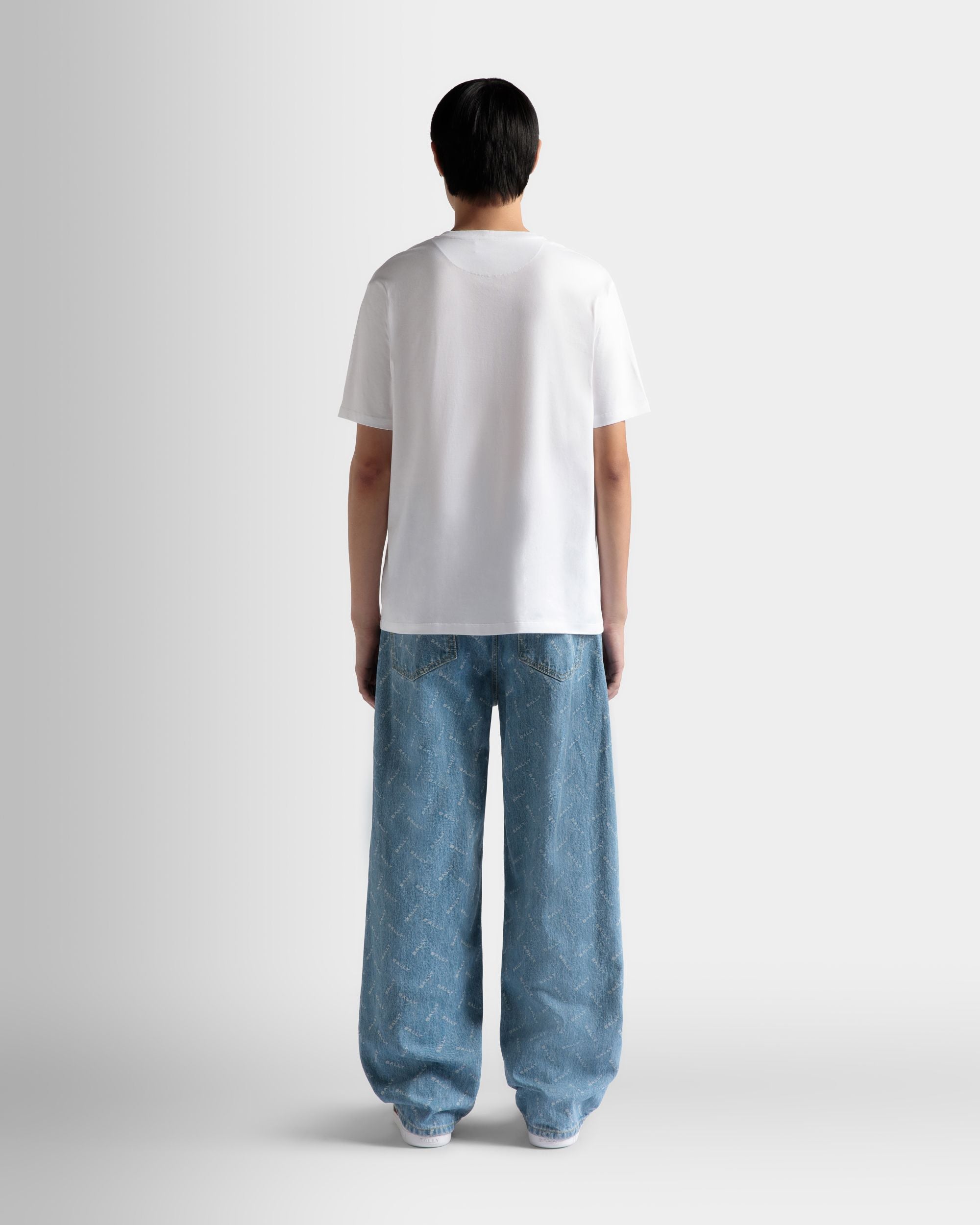 Bally Global - T-Shirt In White Cotton - White