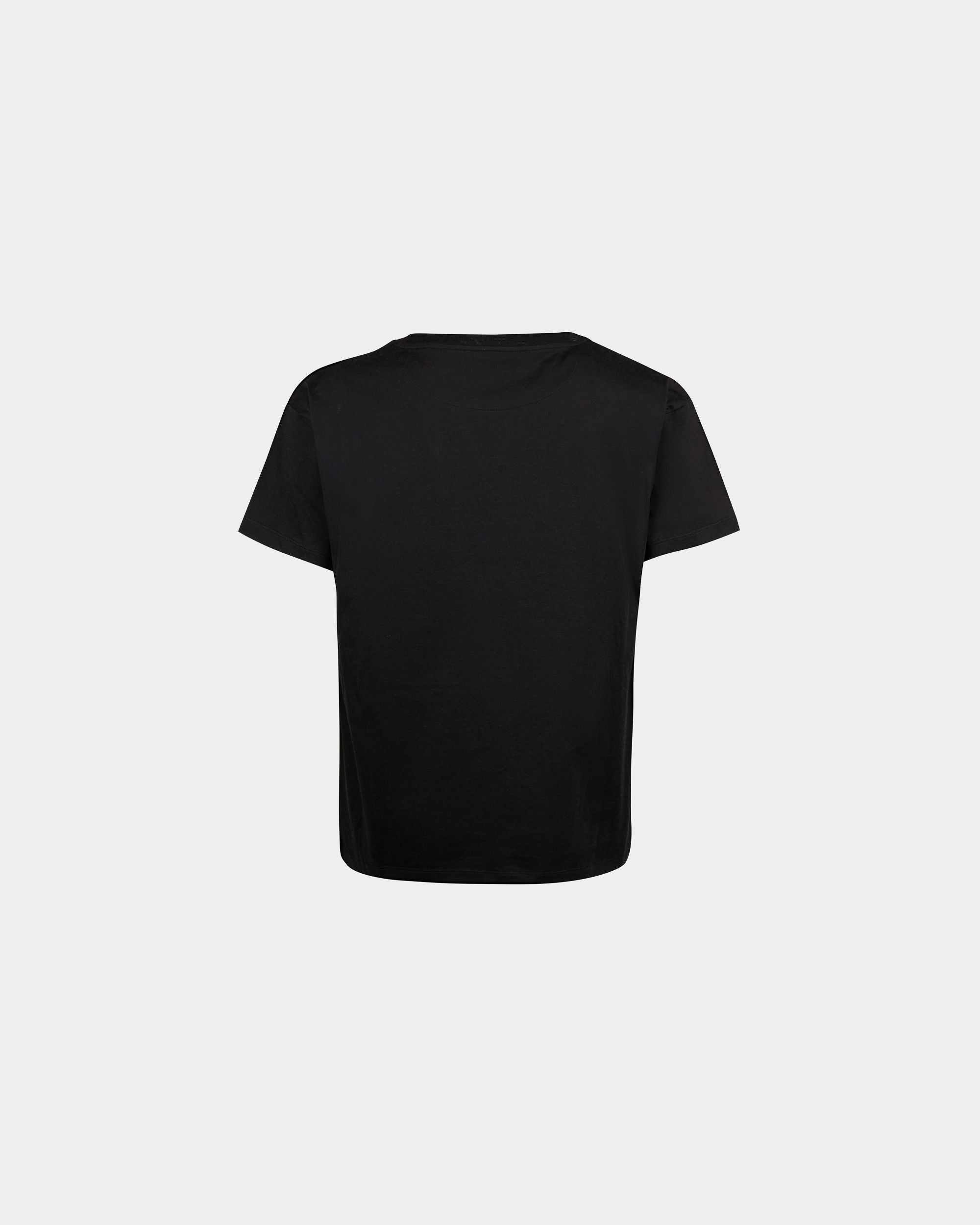 Bally Global - T-Shirt En Coton Noir - Noir