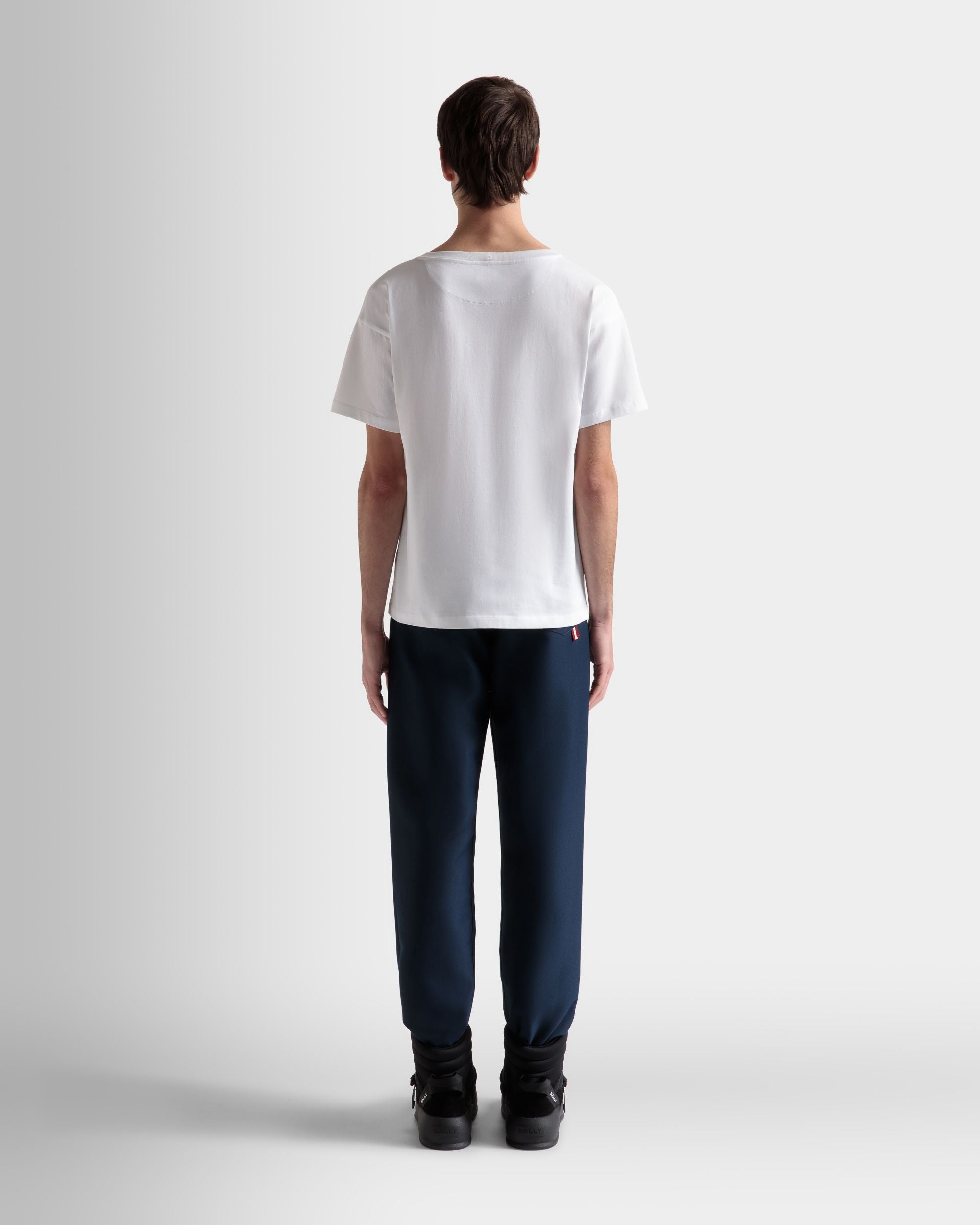 Bally Global - T-Shirt In White Cotton - White