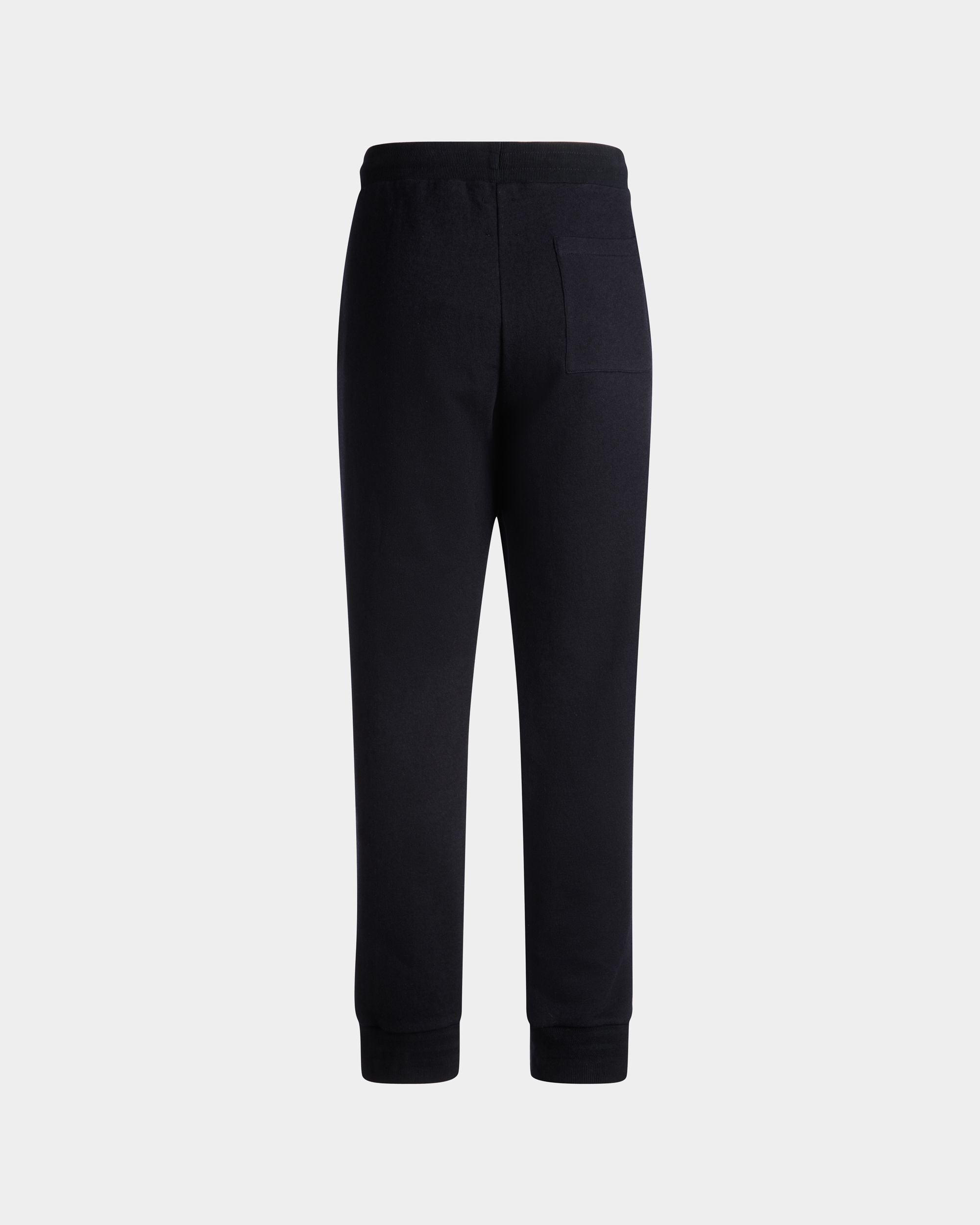 Bally Global - Adrien Brody Travel Collection Sweatpants In Navy Blue Cashmere Blend - Blue