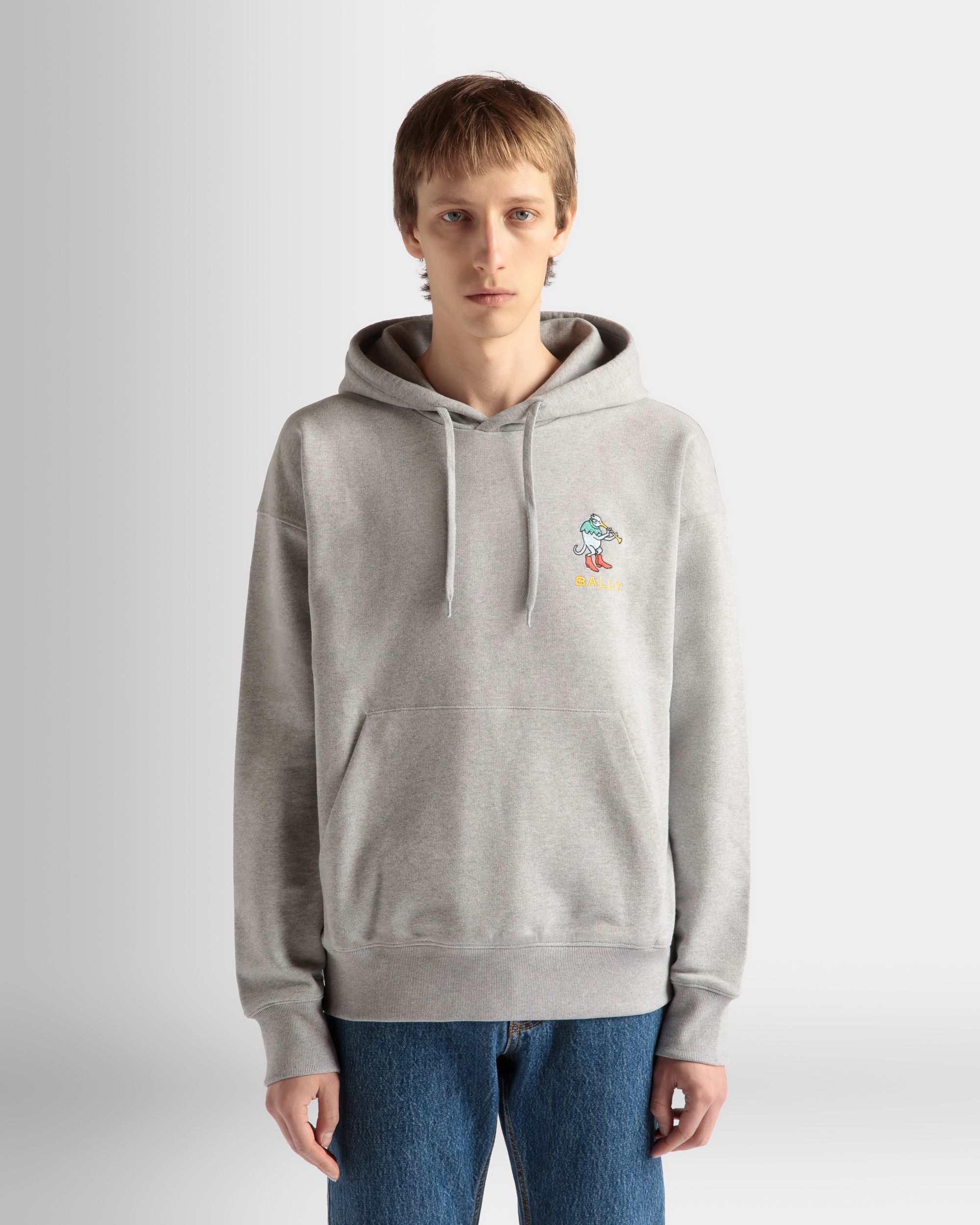 Bally Global - Sudadera De Mezcla De Algodón Gris - Gris