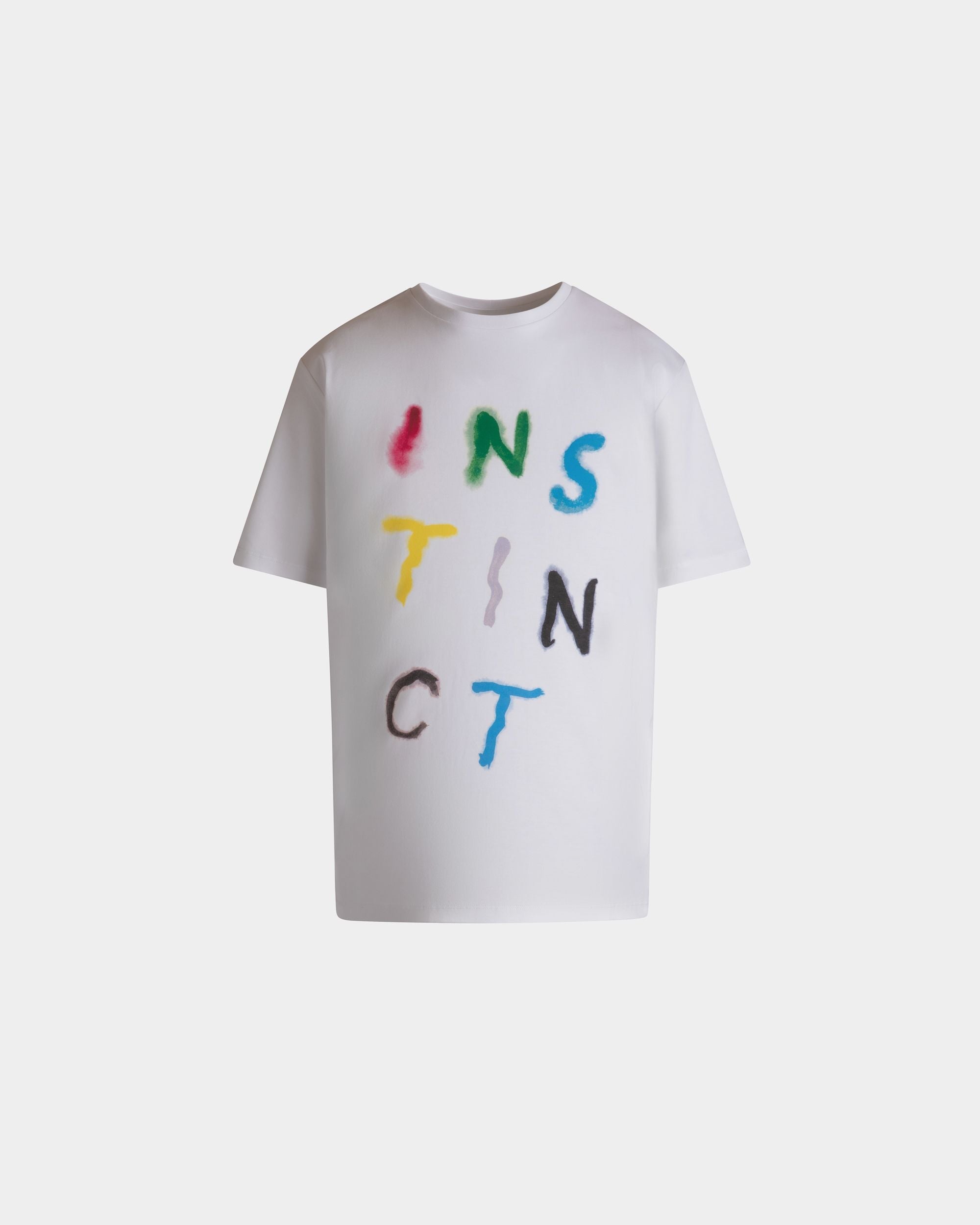 Bally Global - T-Shirt Bally Instinct In White Cotton - White