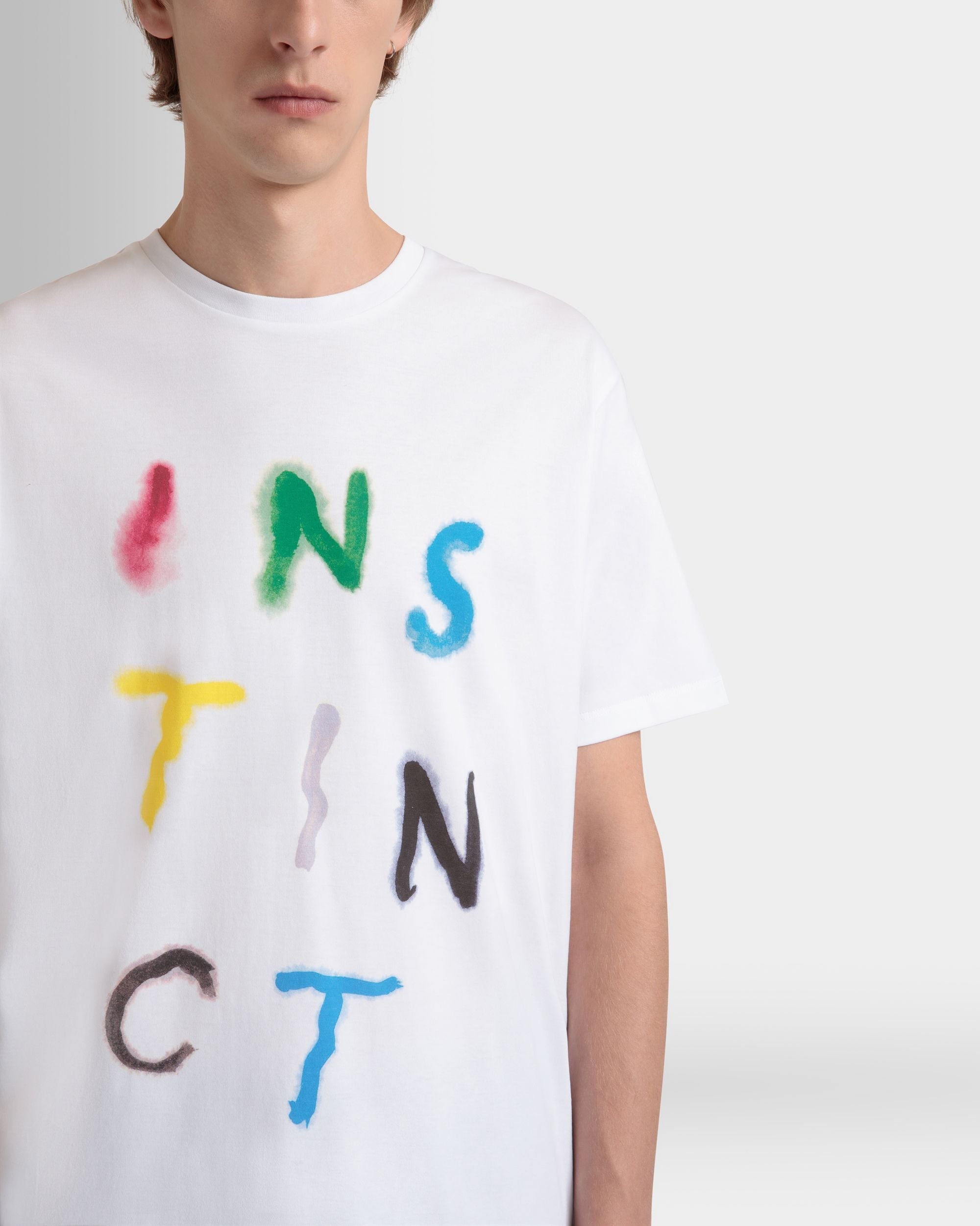Bally Global - T-Shirt Bally Instinct In White Cotton - White