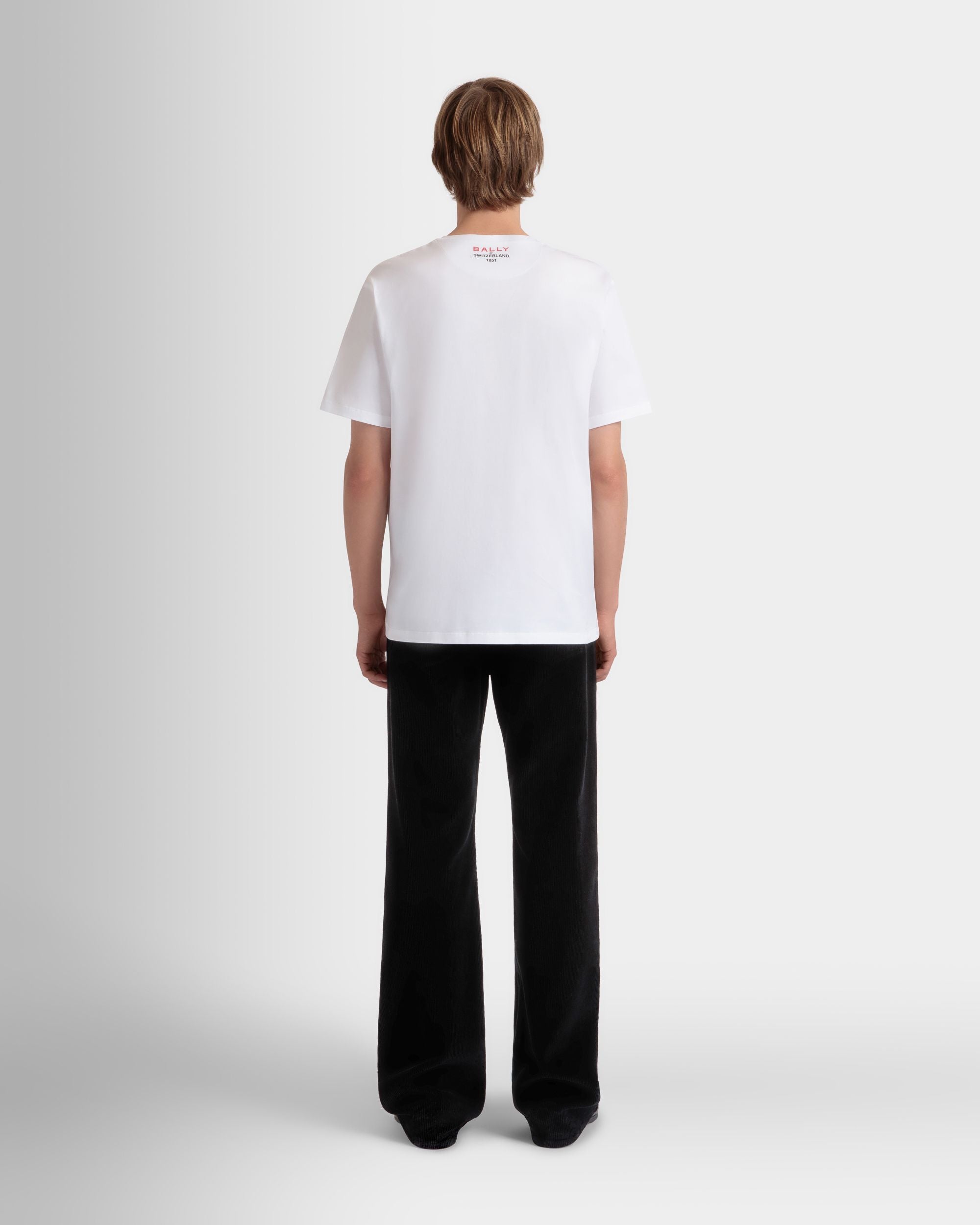Bally Global - T-Shirt Bally Instinct In White Cotton - White
