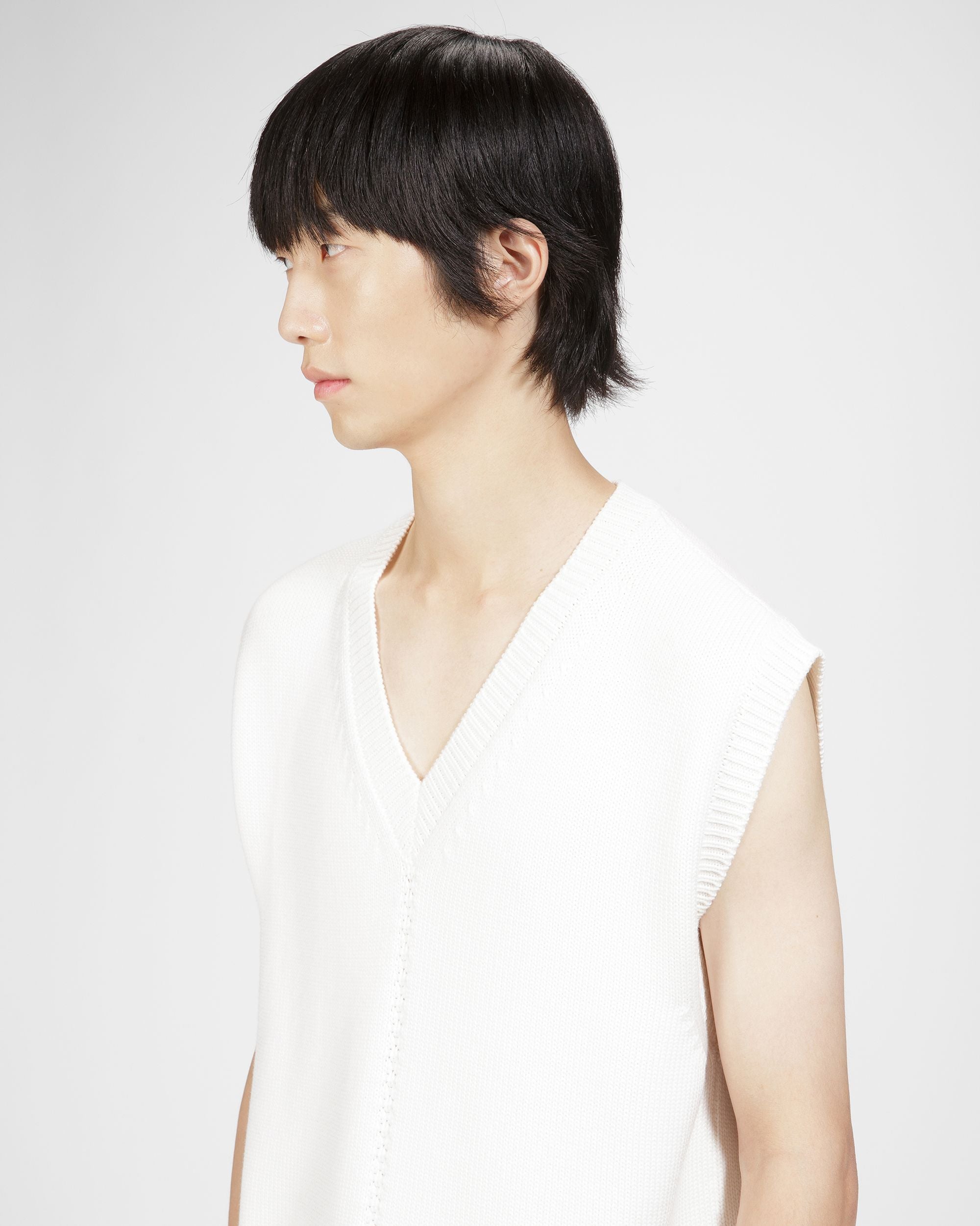 Bally Global - Wool Sweater In Bone - White