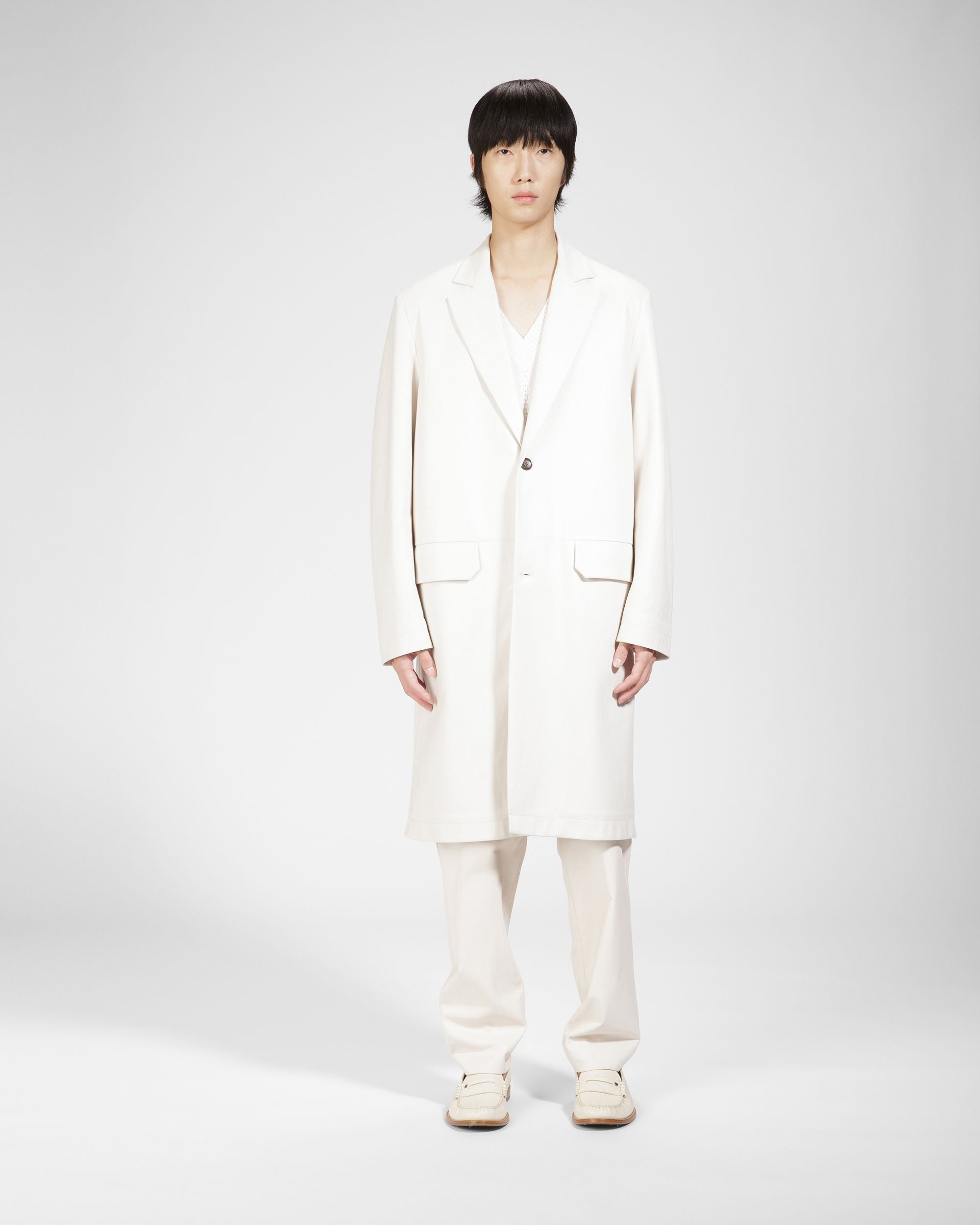 Bally Global - Wool Sweater In Bone - White