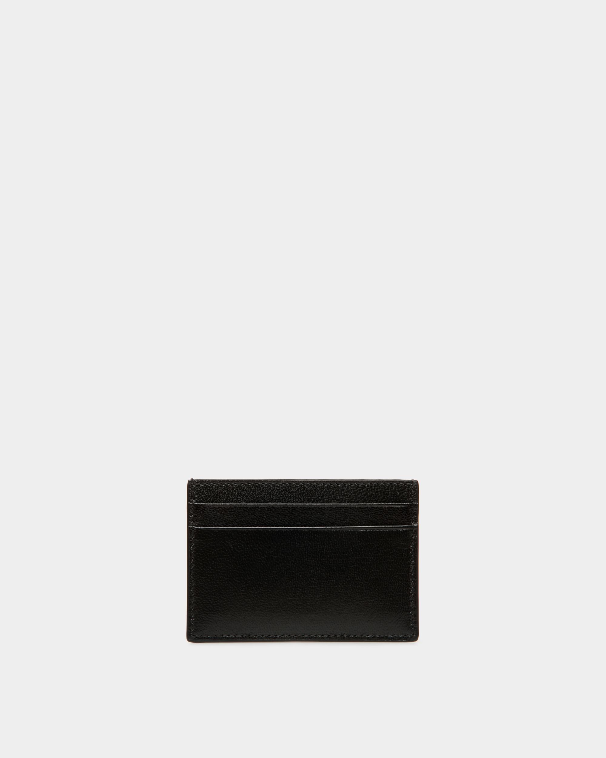 Bally Global - Tarjetero Easy Bally De Piel Negra - Negro