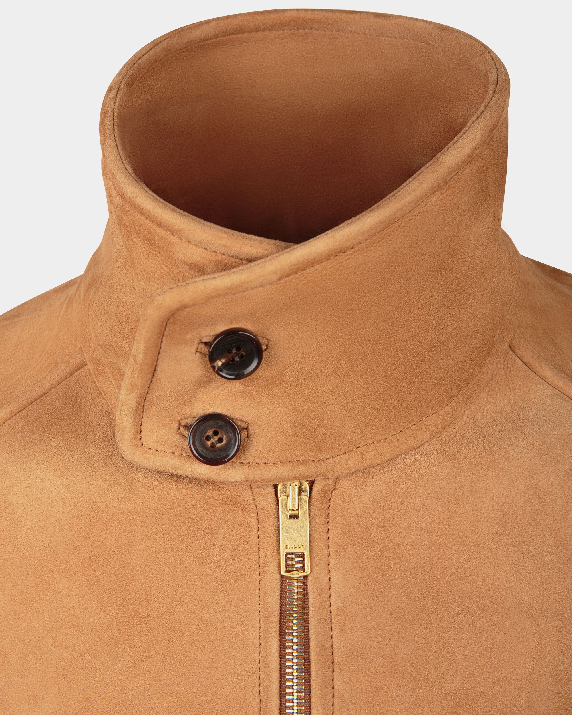 Bally Global - Blouson in Leather - Brown