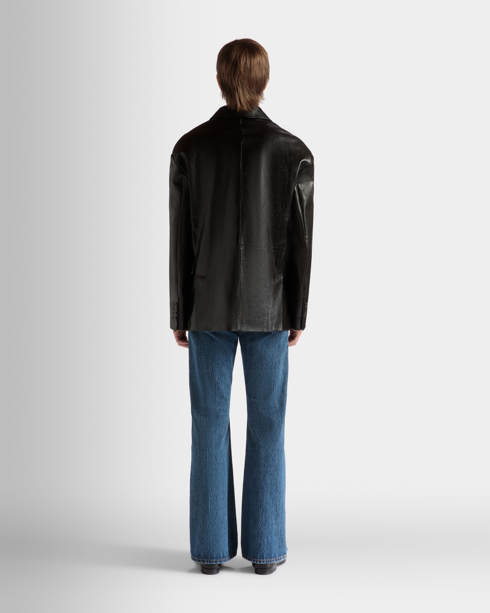 Bally Global - Jacket in Black Leather - Black