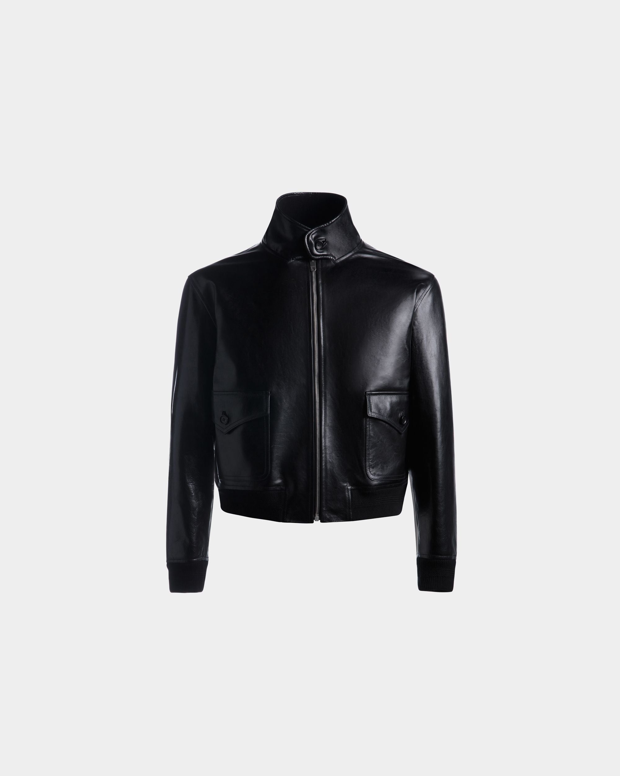 Bally Global - Blouson in Black Leather - Black