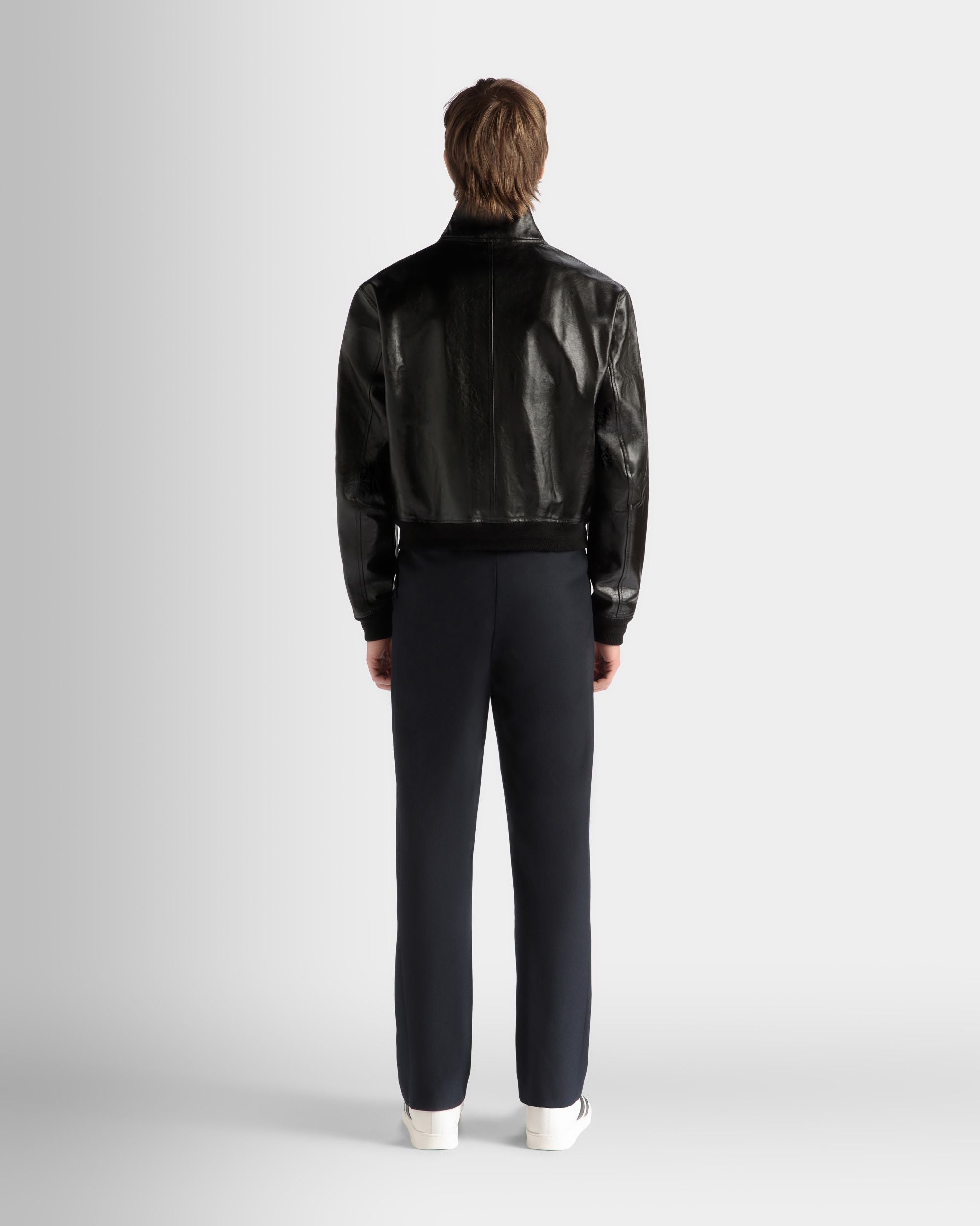 Bally Global - Blouson in Black Leather - Black